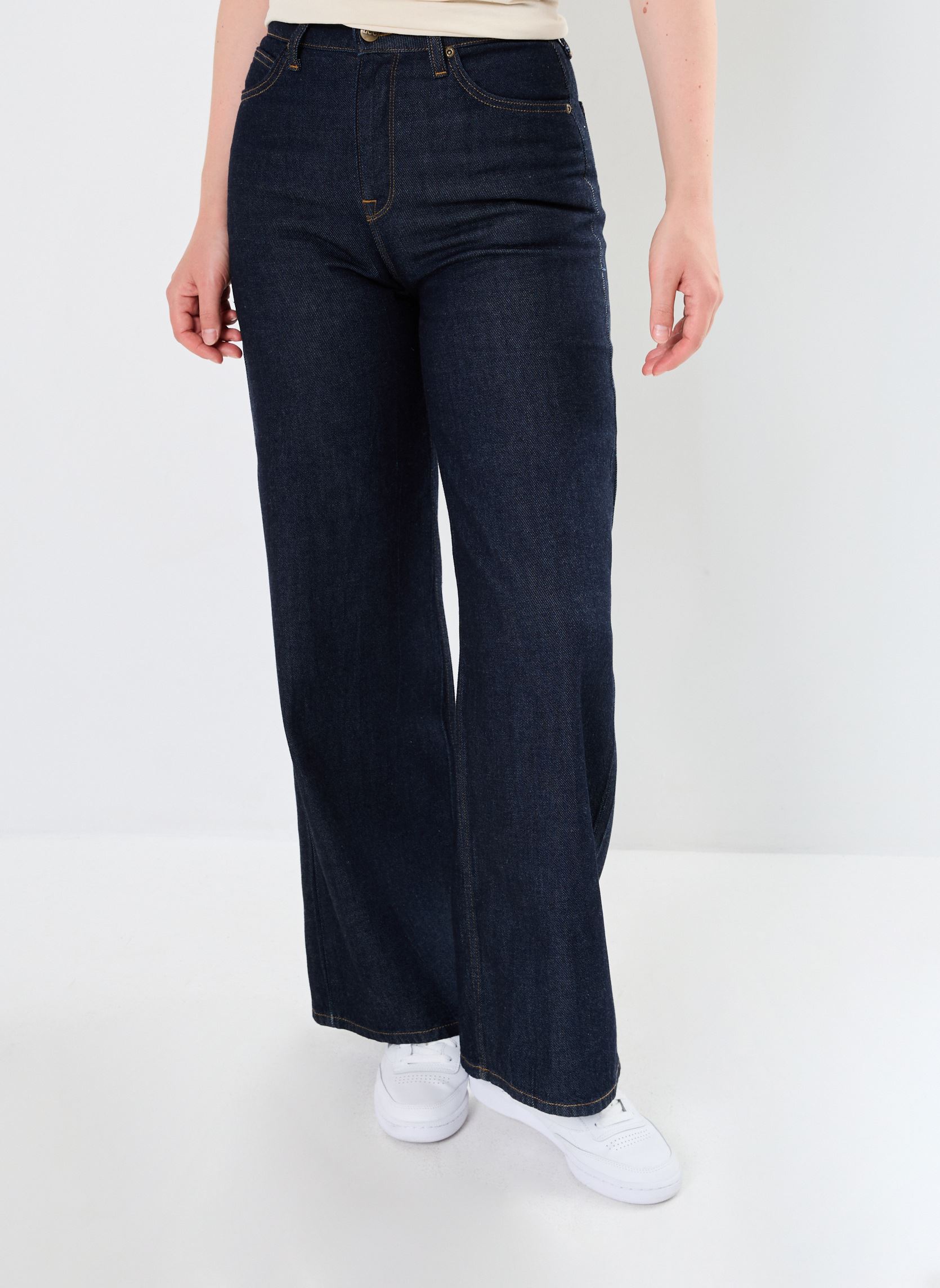 Jeans large STELLA A LINE femme noir Lee Jeans large STELLA A LINE femme noir DARK BEAT