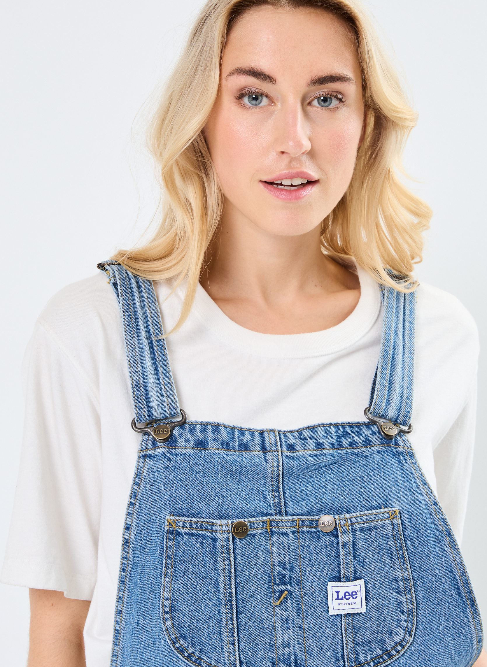 Salopettes LEE BIB bleu Lee Salopettes LEE BIB bleu MID WASH