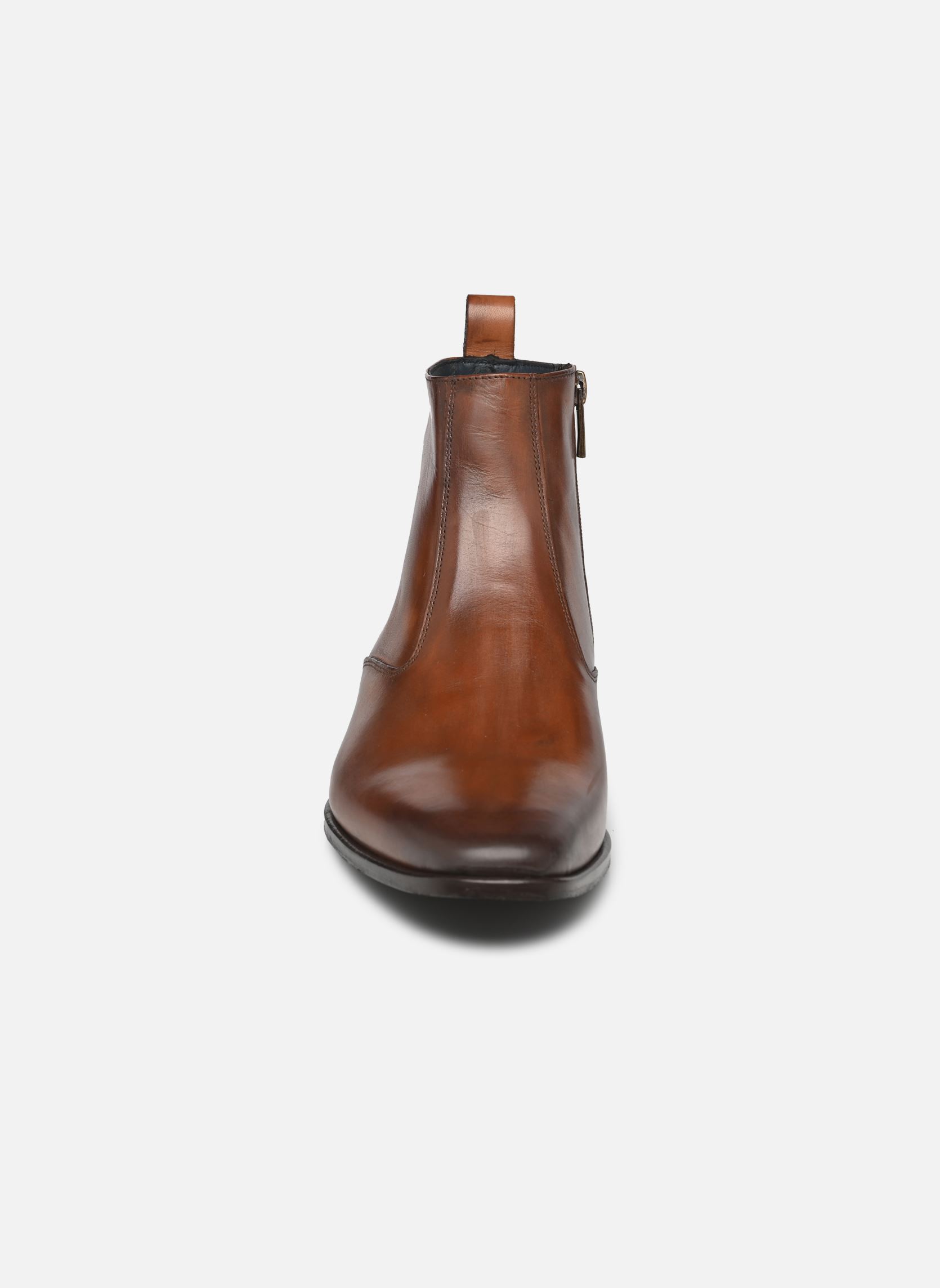Bottines et bottes Vusso Cousu Blake homme marron Marvin&Co Luxe Bottines et bottes Vusso Cousu Blake homme marron Cognac
