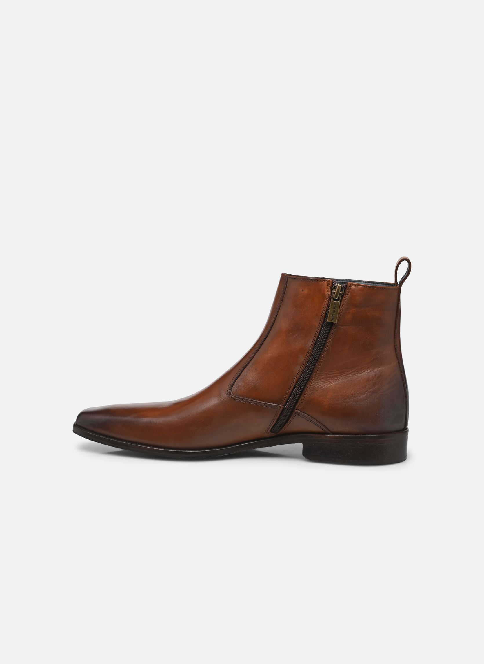 Bottines et bottes Vusso Cousu Blake homme marron Marvin&Co Luxe Bottines et bottes Vusso Cousu Blake homme marron Cognac