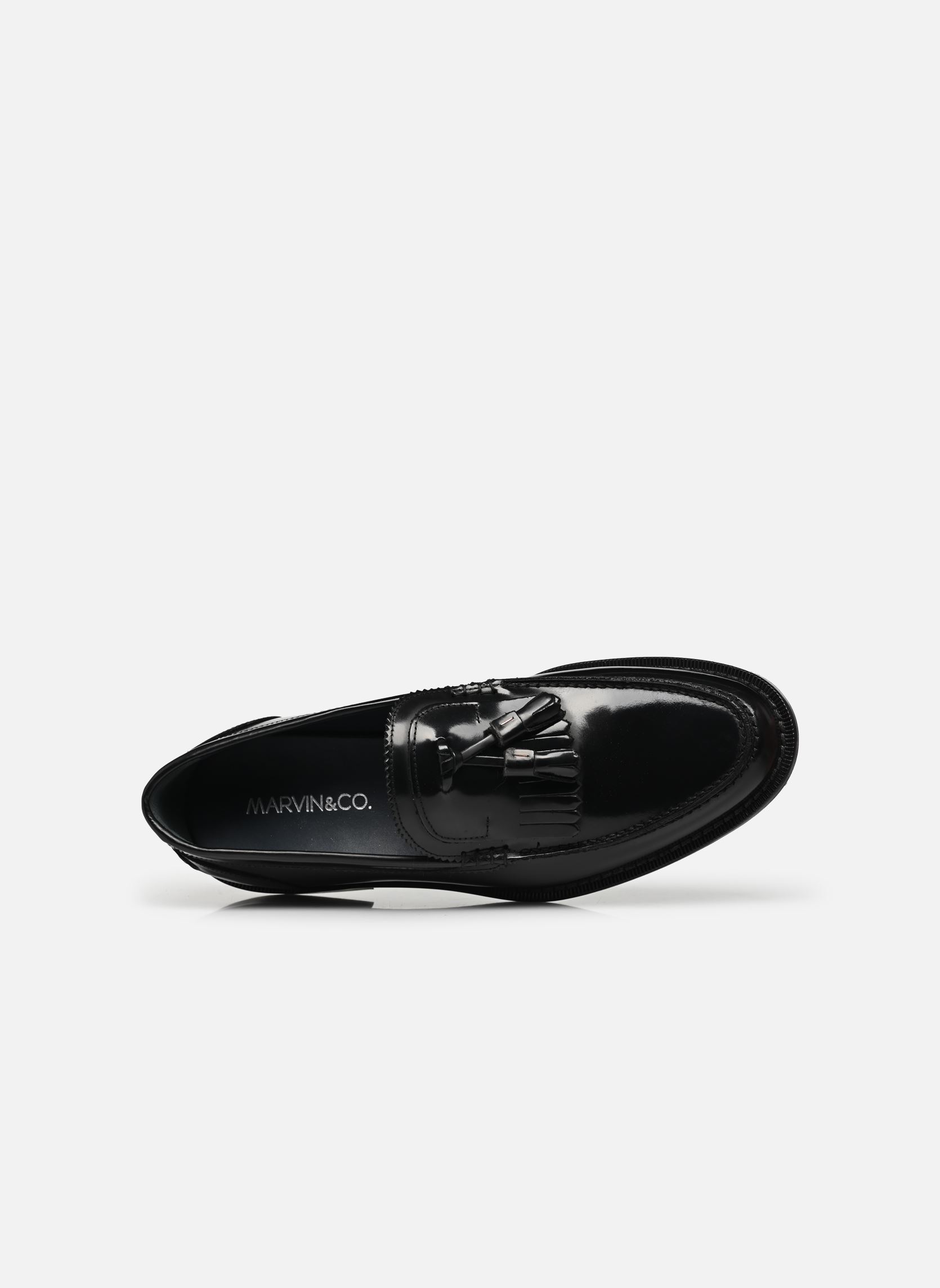 Mocassins Varene Cousu Blake heren zwart Marvin&Co Luxe Mocassins Varene Cousu Blake heren zwart Noir