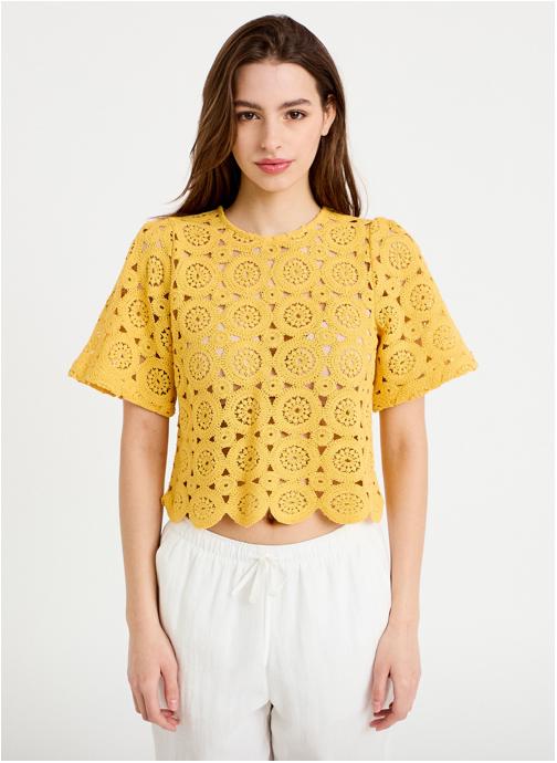 Cache Cache Tee-shirts KMACSUM3 femme jaune
