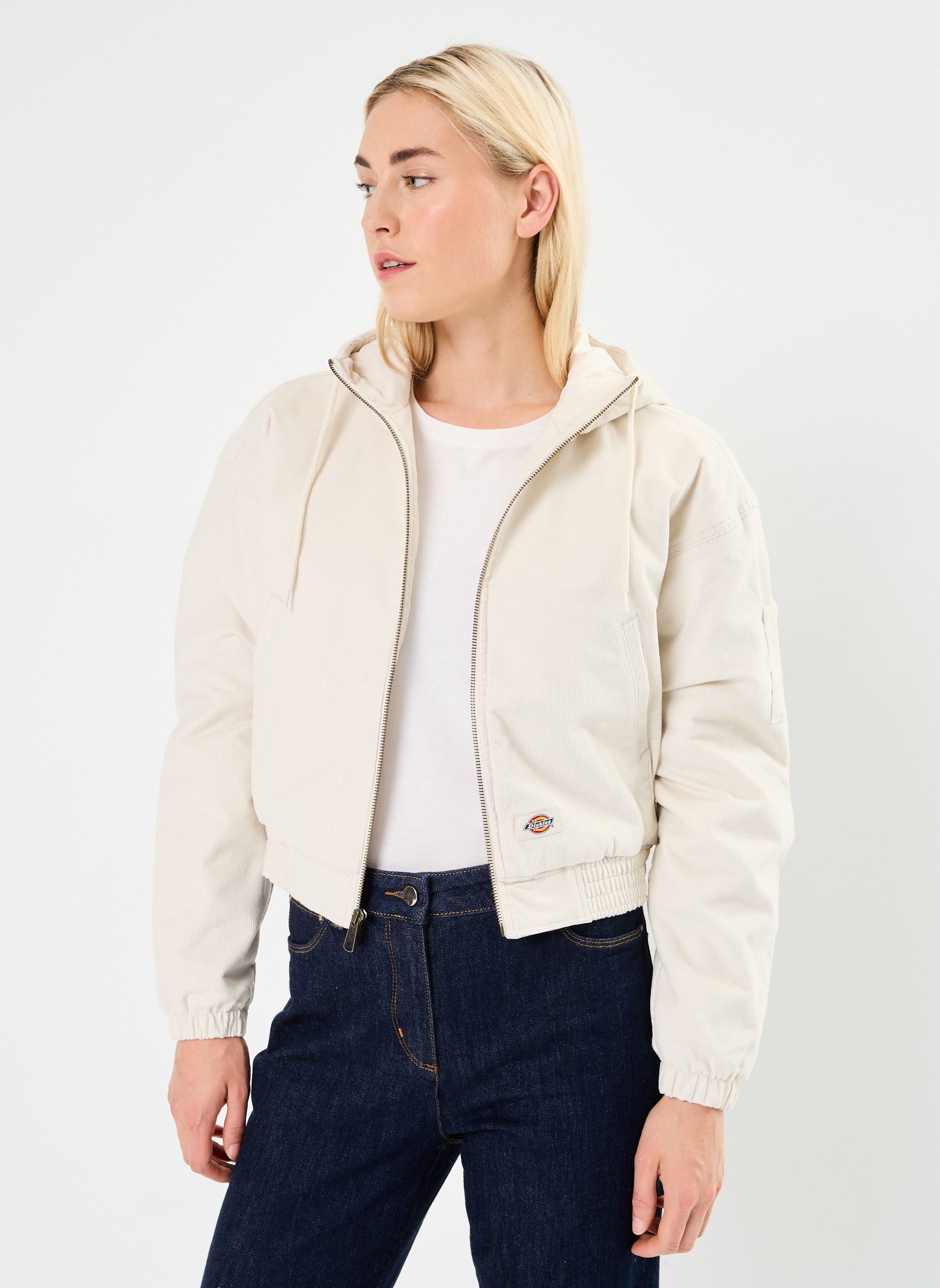 Vêtements Dickies Corduroy Hooded Jacket W pour Accessoires