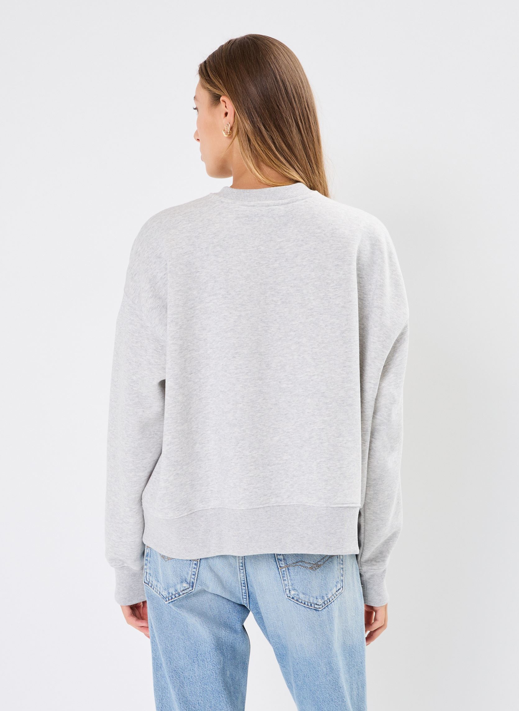 Sweater Summerdale Sweatshirt dames grijs Dickies Sweater Summerdale Sweatshirt dames grijs LIGHT GRAY