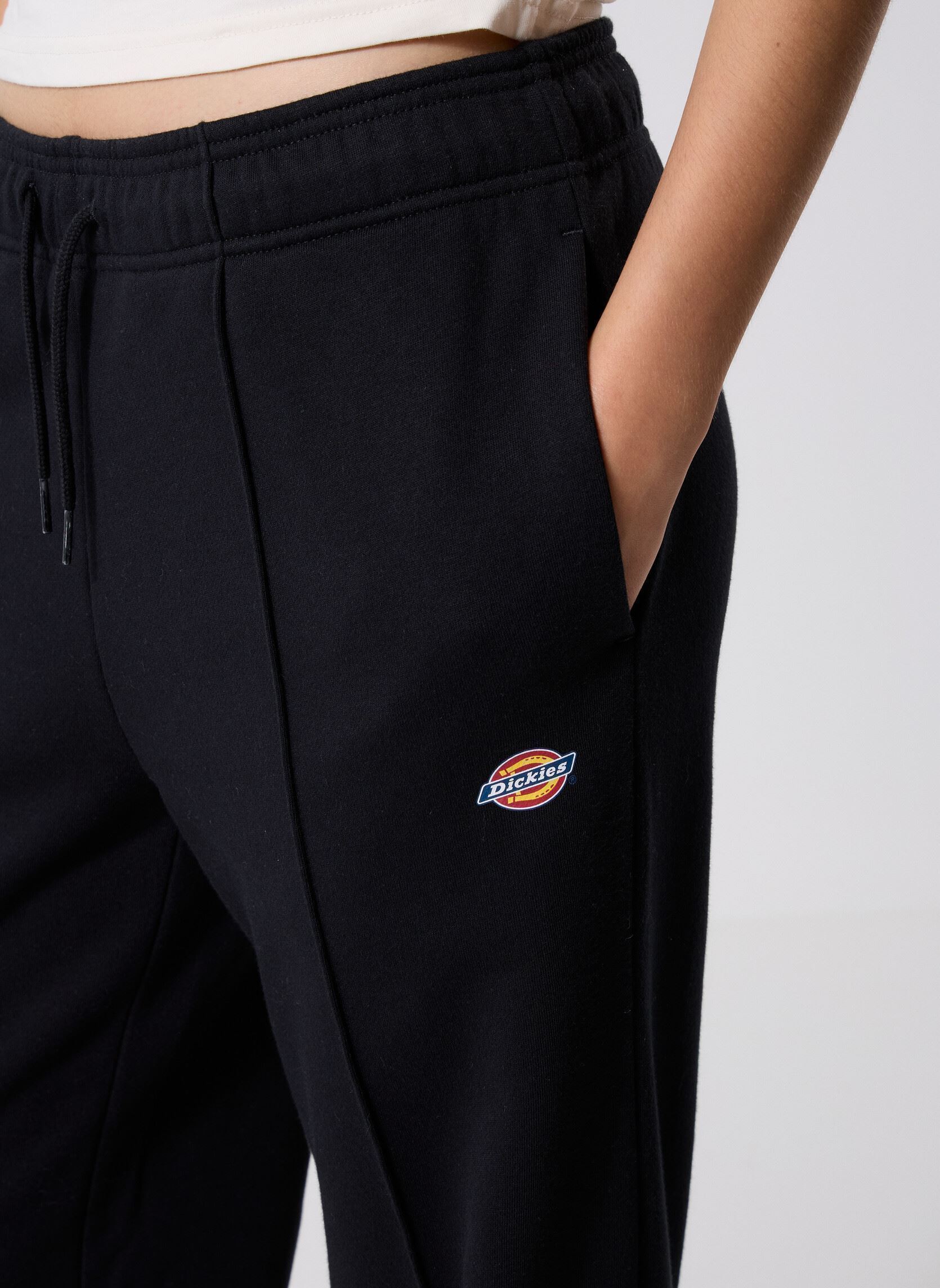 Trainingsbroeken Mapleton Straight Sweatpnt W dames zwart Dickies Trainingsbroeken Mapleton Straight Sweatpnt W dames zwart BLACK