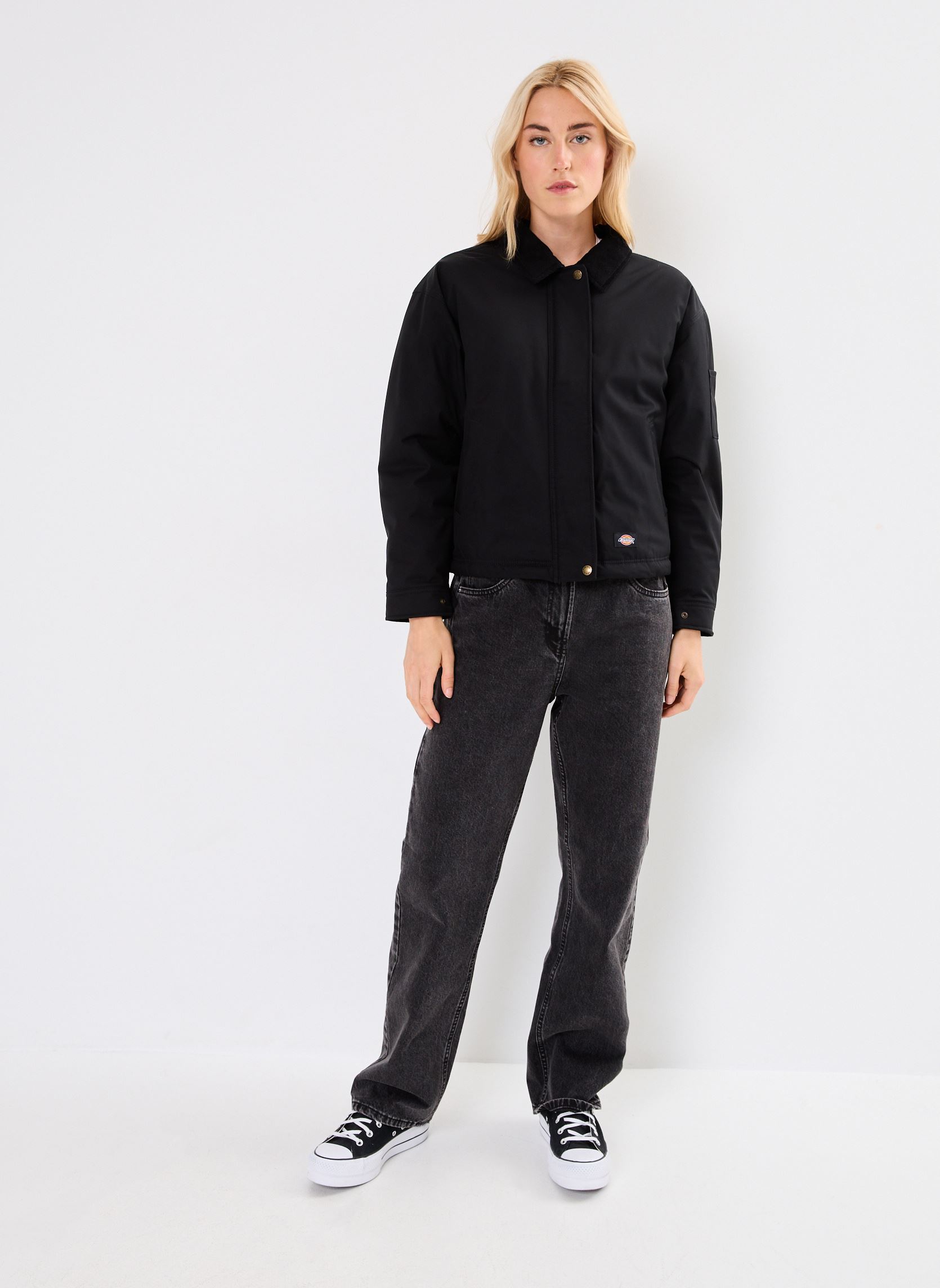 Jacken Plains Jacket W damen schwarz Dickies Jacken Plains Jacket W damen schwarz BLACK