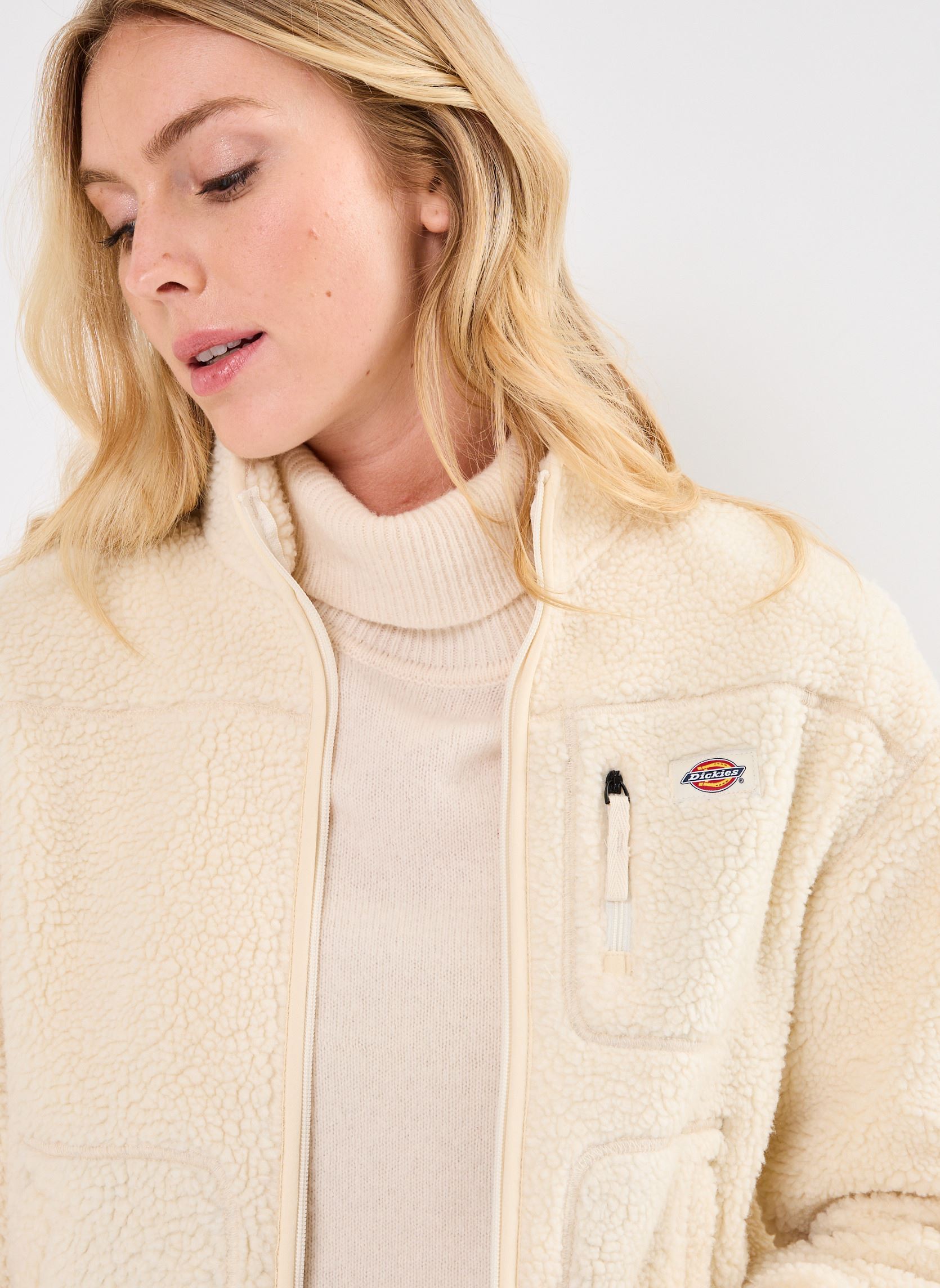 Fleece truien Mount Hope Fleece W dames wit Dickies Fleece truien Mount Hope Fleece W dames wit WHITECAP GRAY