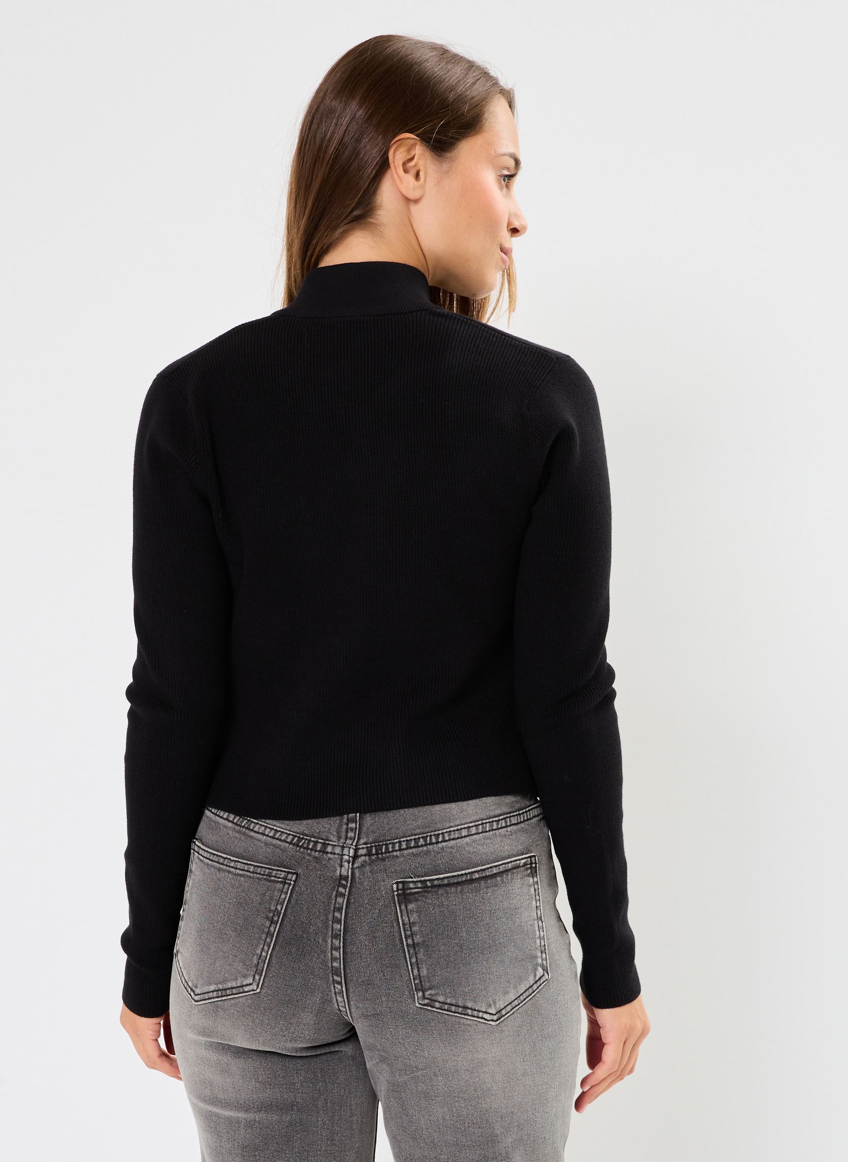 Sweatshirts mit Reißverschluss East Helena Rib Zip-Through W damen schwarz Dickies Sweatshirts mit Reißverschluss East Helena Rib Zip-Through W damen schwarz BLACK
