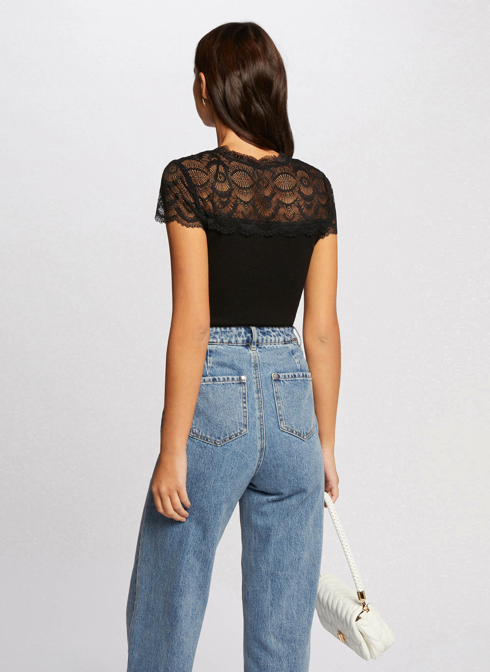 Pulls 241-MSTACY femme noir Morgan Pulls 241-MSTACY femme noir Noir