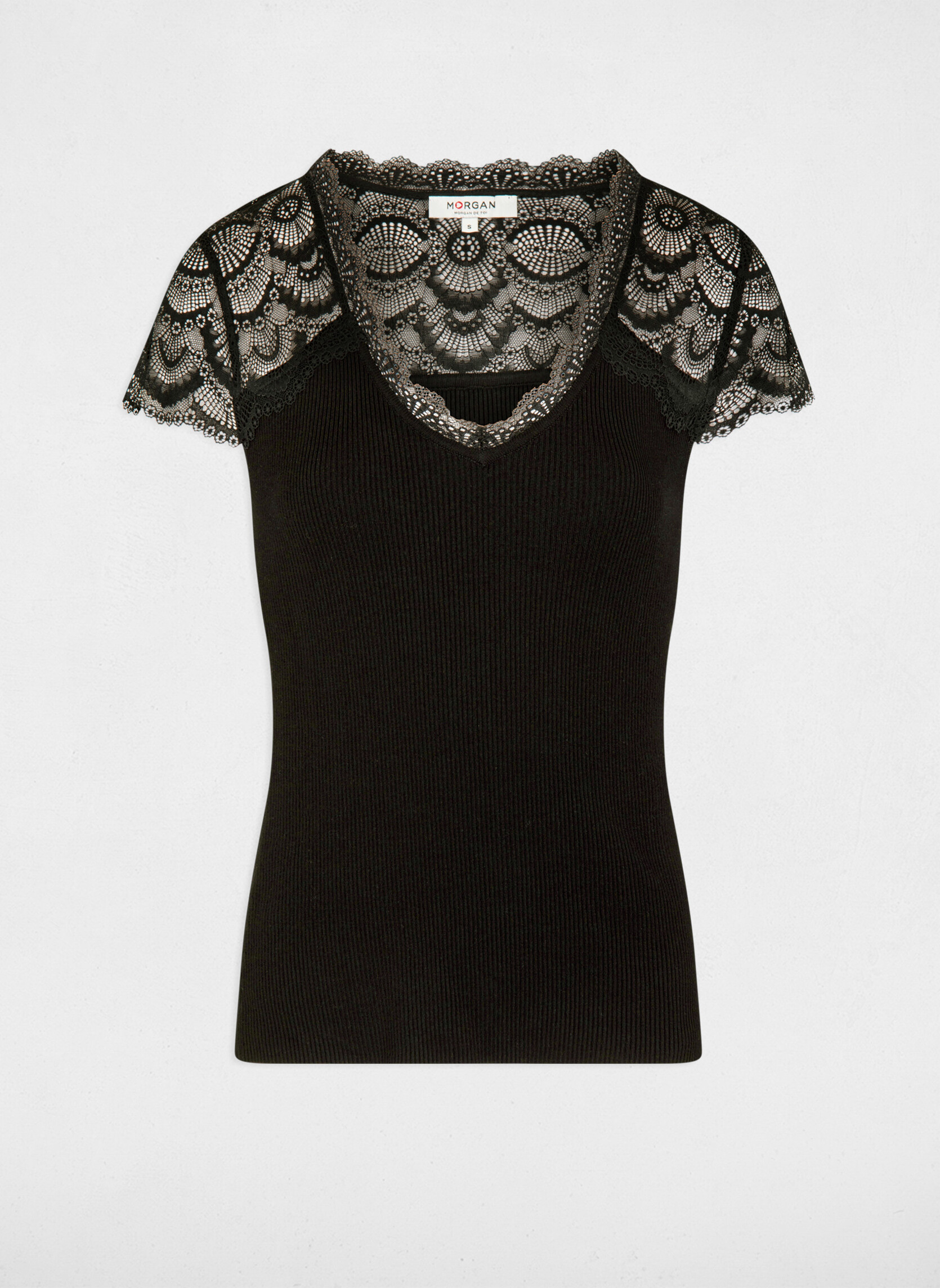 Pulls 241-MSTACY femme noir Morgan Pulls 241-MSTACY femme noir Noir