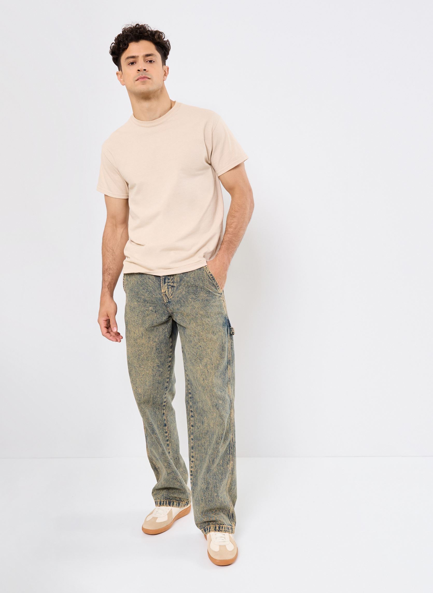 Jeans diritti Stevensville carpenter uomo giallo Dickies Jeans diritti Stevensville carpenter uomo giallo YELLOW FADE IND
