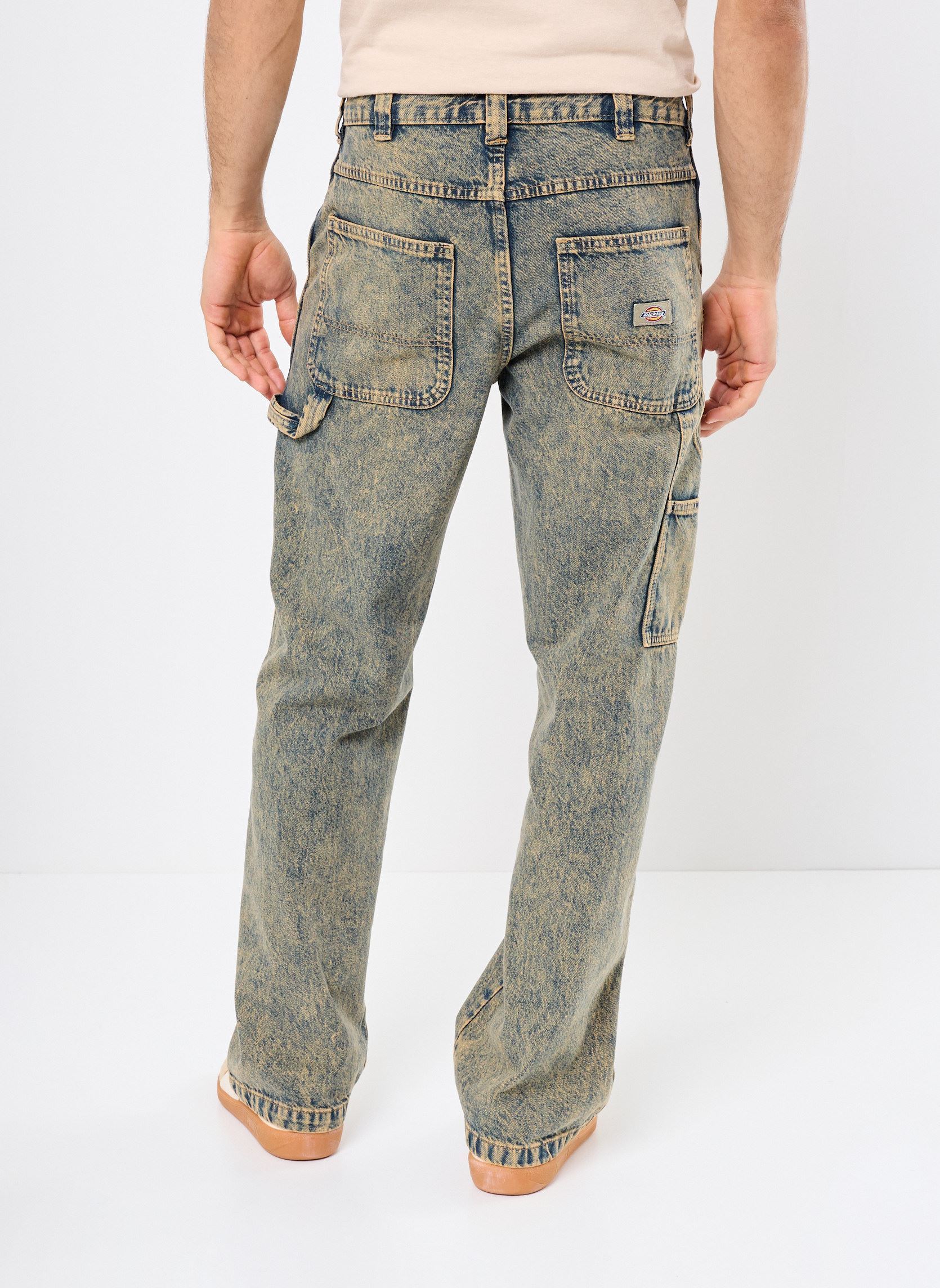 Jeans diritti Stevensville carpenter uomo giallo Dickies Jeans diritti Stevensville carpenter uomo giallo YELLOW FADE IND