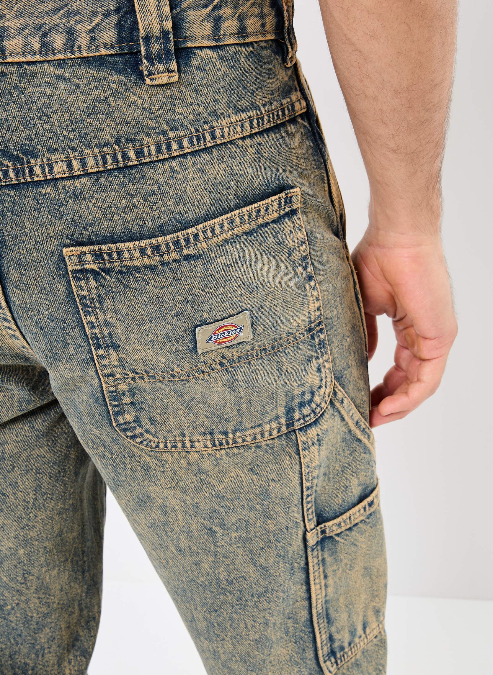 Jeans diritti Stevensville carpenter uomo giallo Dickies Jeans diritti Stevensville carpenter uomo giallo YELLOW FADE IND