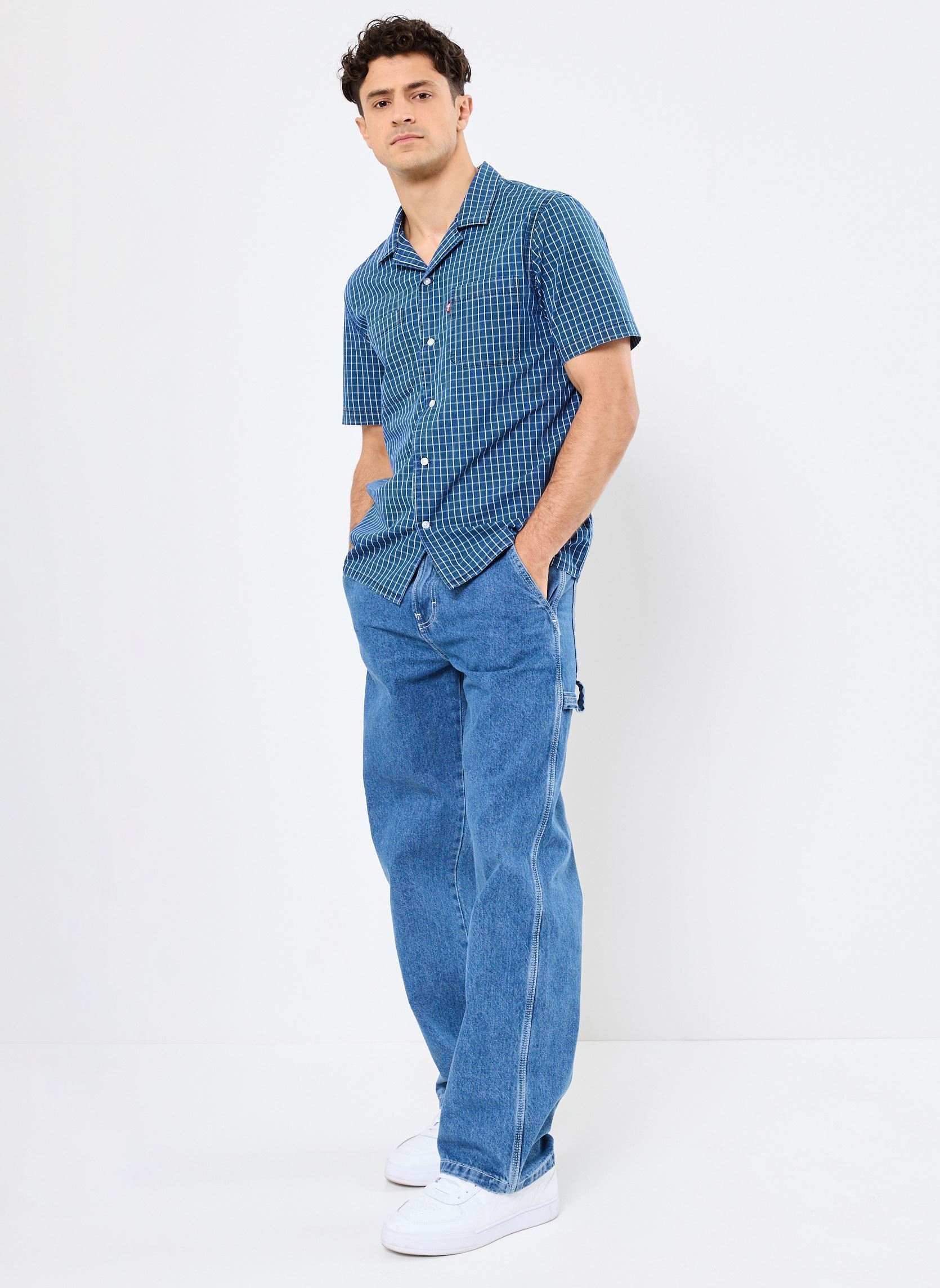 Jeans droit Stevensville carpenter homme bleu Dickies Jeans droit Stevensville carpenter homme bleu CLASSIC BLUE