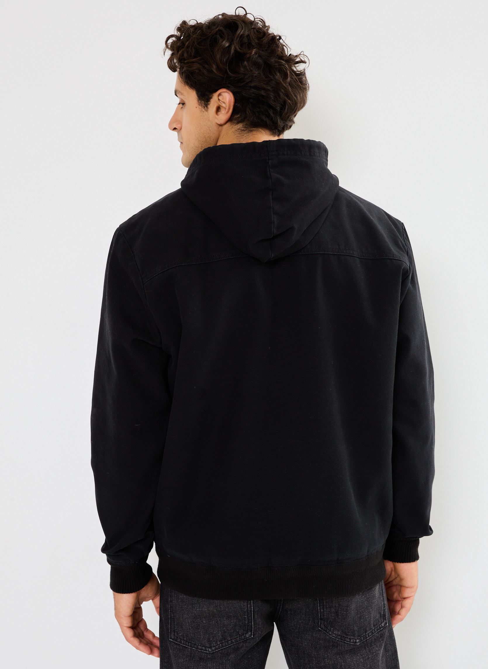 Chaquetas Dickies hooded duck canvas jacket sw hombre negro Dickies Chaquetas Dickies hooded duck canvas jacket sw hombre negro BLACK