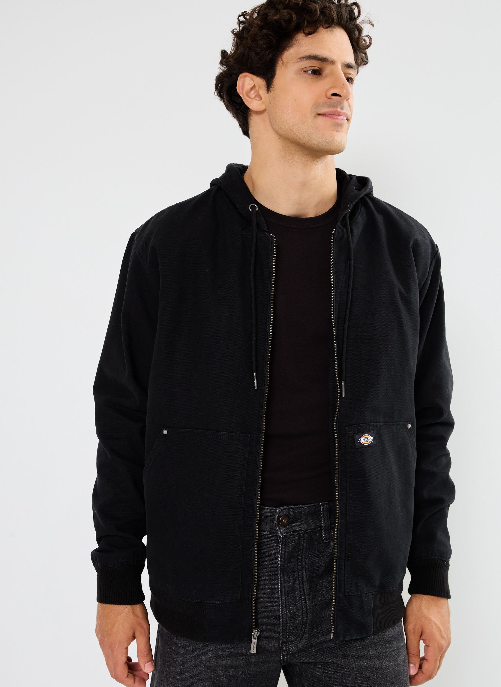Vêtements Dickies Dickies hooded duck canvas jacket sw pour Accessoires
