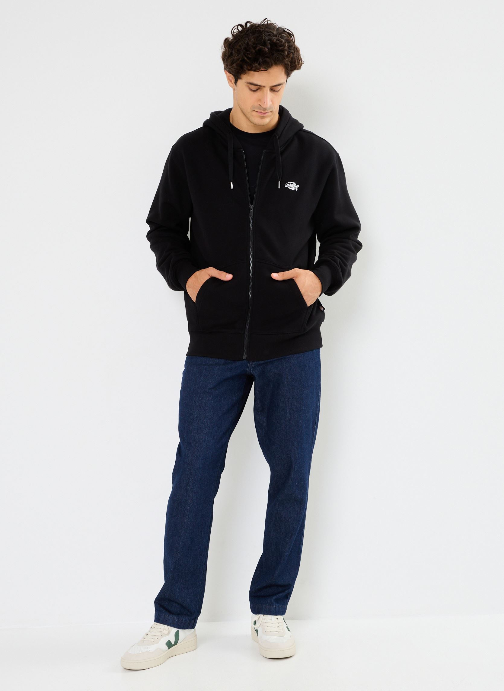 Sweats zippés Summerdale zip through homme noir Dickies Sweats zippés Summerdale zip through homme noir BLACK