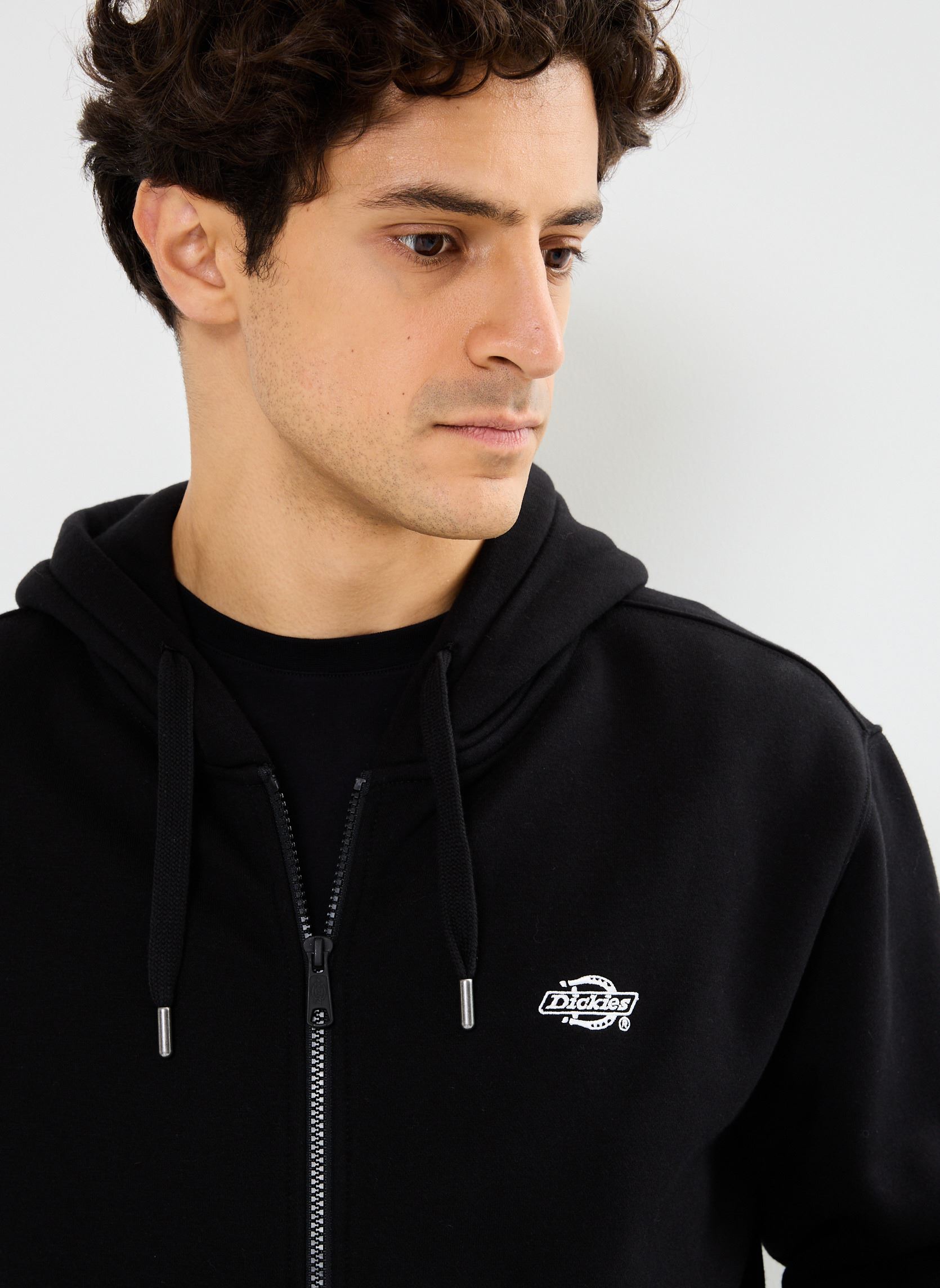 Sweats zippés Summerdale zip through homme noir Dickies Sweats zippés Summerdale zip through homme noir BLACK