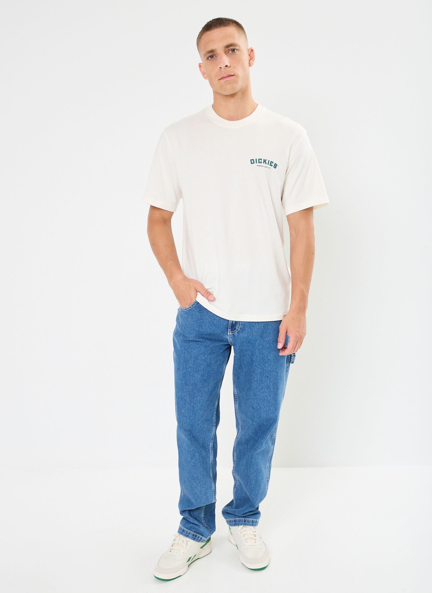 Tee-shirts manches courtes Dickies builder tee ss homme blanc Dickies Tee-shirts manches courtes Dickies builder tee ss homme blanc CLOUD