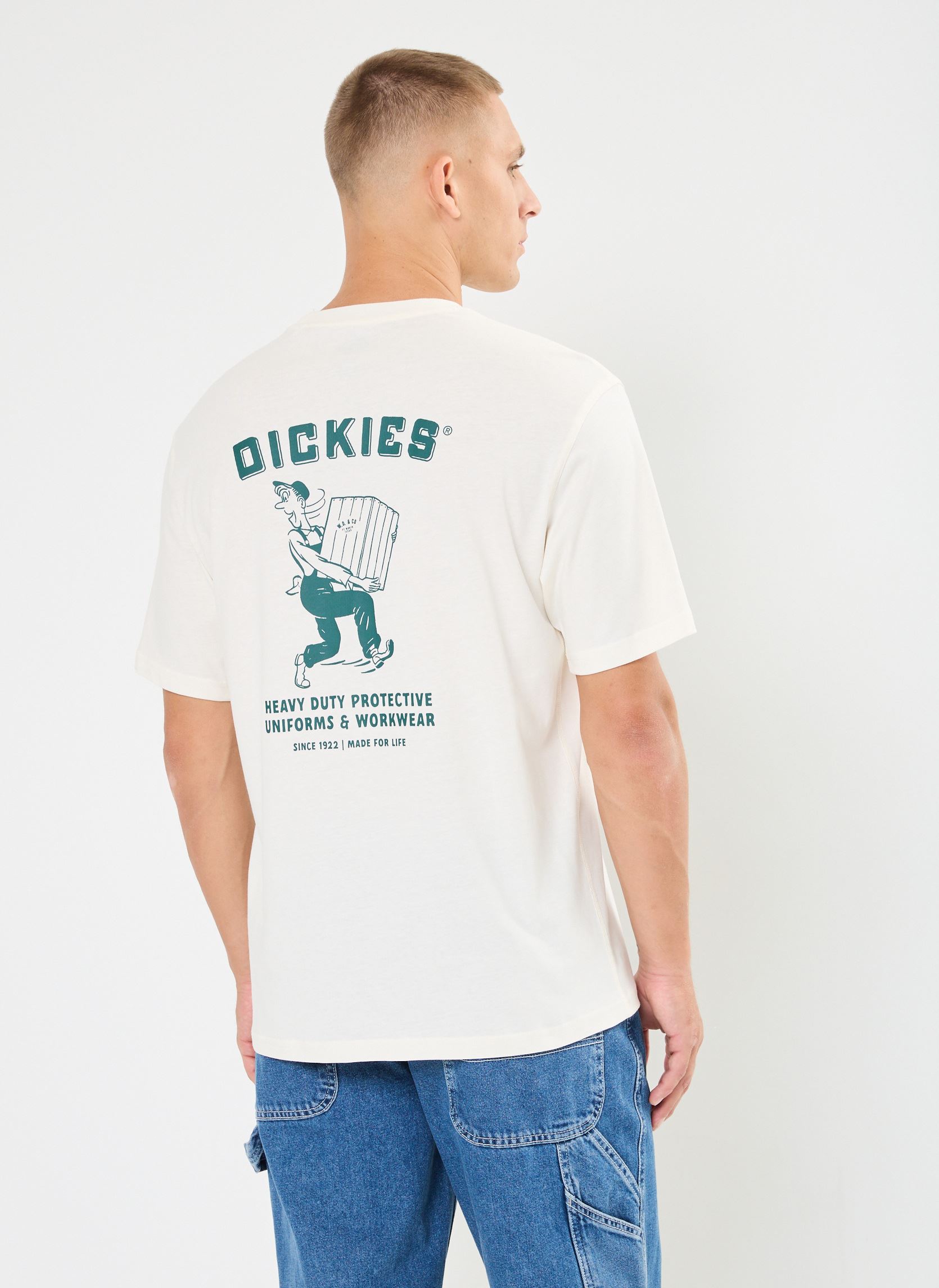 Tee-shirts manches courtes Dickies builder tee ss homme blanc Dickies Tee-shirts manches courtes Dickies builder tee ss homme blanc CLOUD