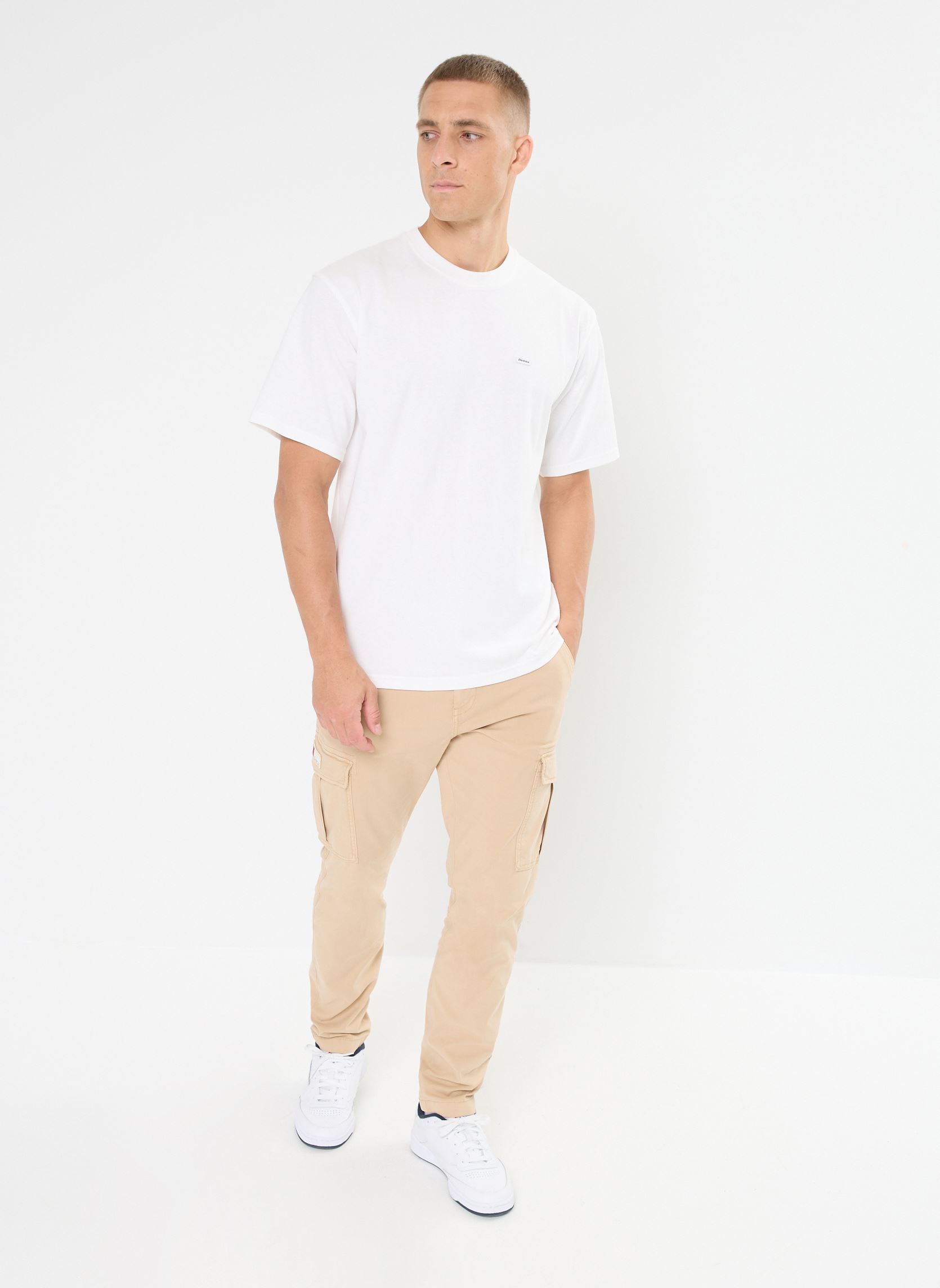 Camisetas de manga corta Clancy heavyweight tee hombre blanco Dickies Camisetas de manga corta Clancy heavyweight tee hombre blanco WHITE