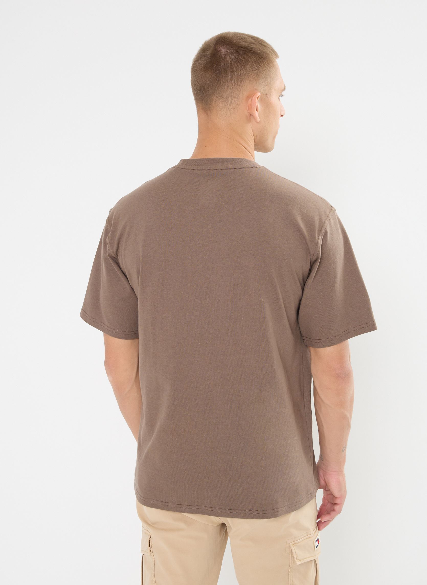 Kurzarm-T-Shirts Clancy heavyweight tee herren braun Dickies Kurzarm-T-Shirts Clancy heavyweight tee herren braun MUSHROOM