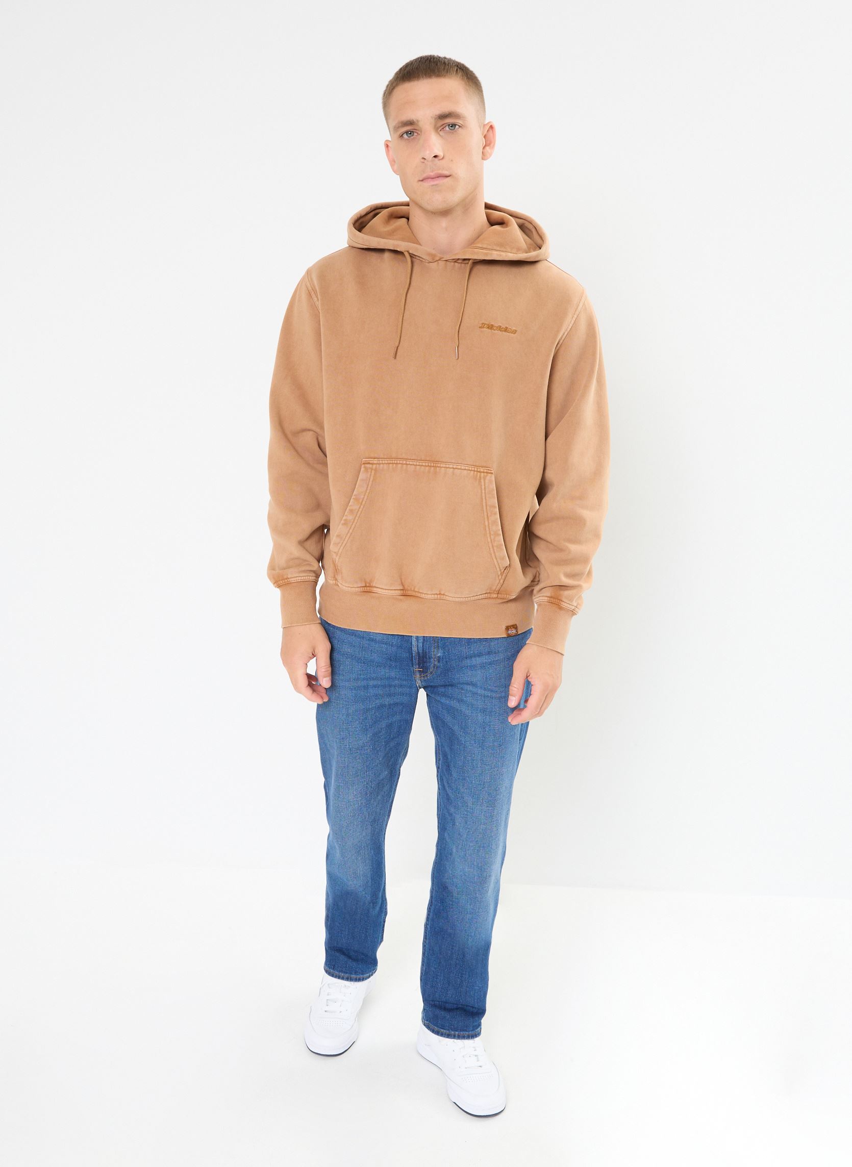 Sudaderas Plentywood hoodie hombre marrón Dickies Sudaderas Plentywood hoodie hombre marrón BROWN DUCK