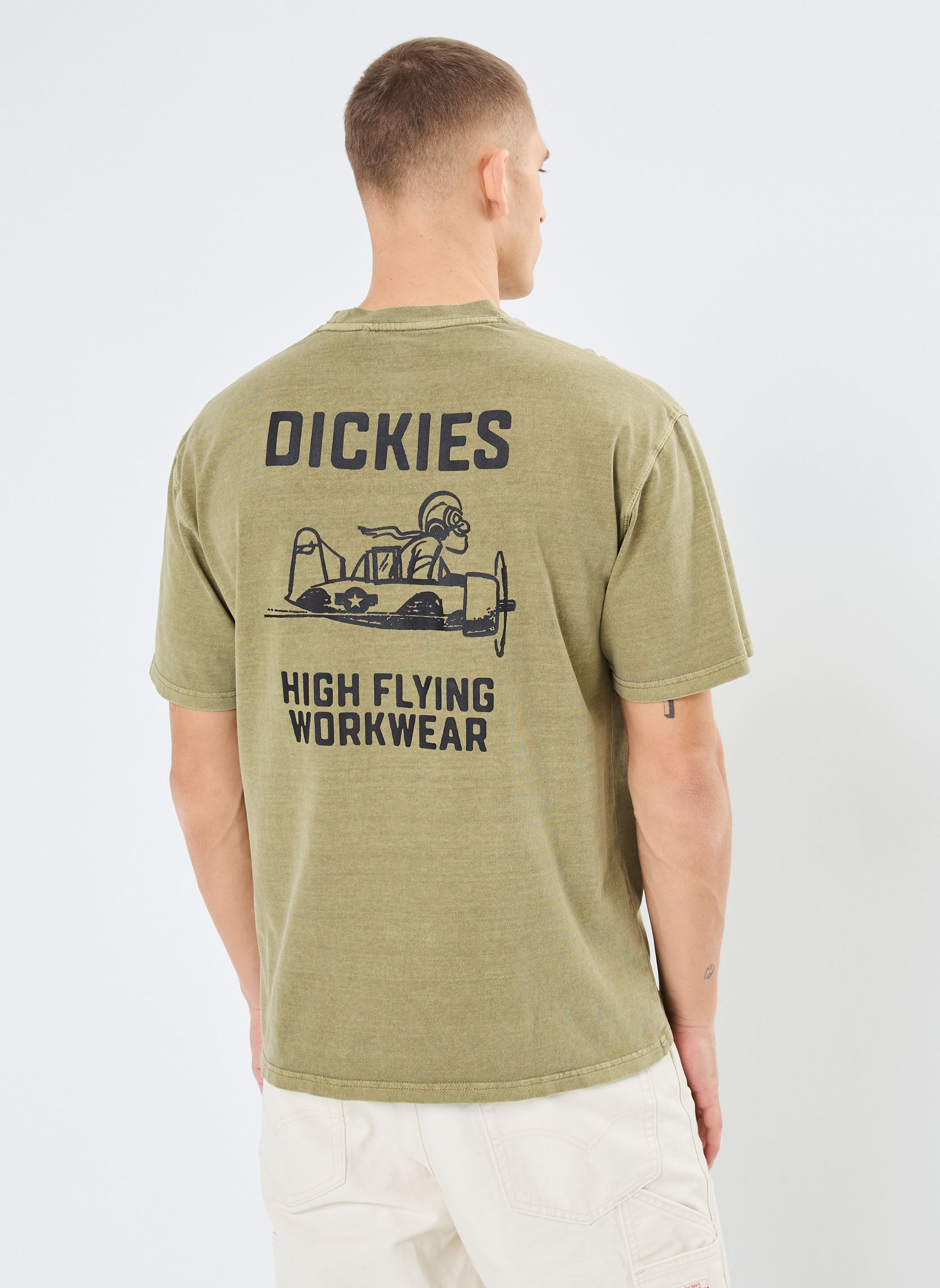 Tee-shirts manches courtes High flying workwear tee ss homme vert Dickies Tee-shirts manches courtes High flying workwear tee ss homme vert IMPERIAL GREEN