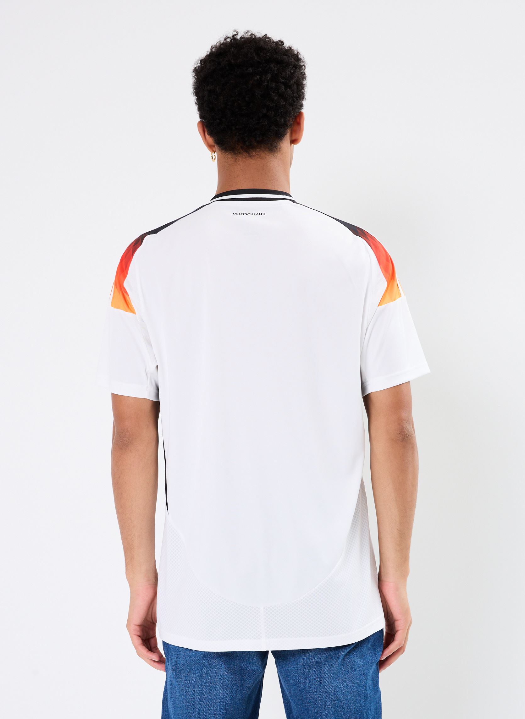 Tee-shirts manches courtes Maillot de foot Allemagne DFB H JSY M - homme blanc adidas sportswear Tee-shirts manches courtes Maillot de foot Allemagne DFB H JSY M - homme blanc Blanc