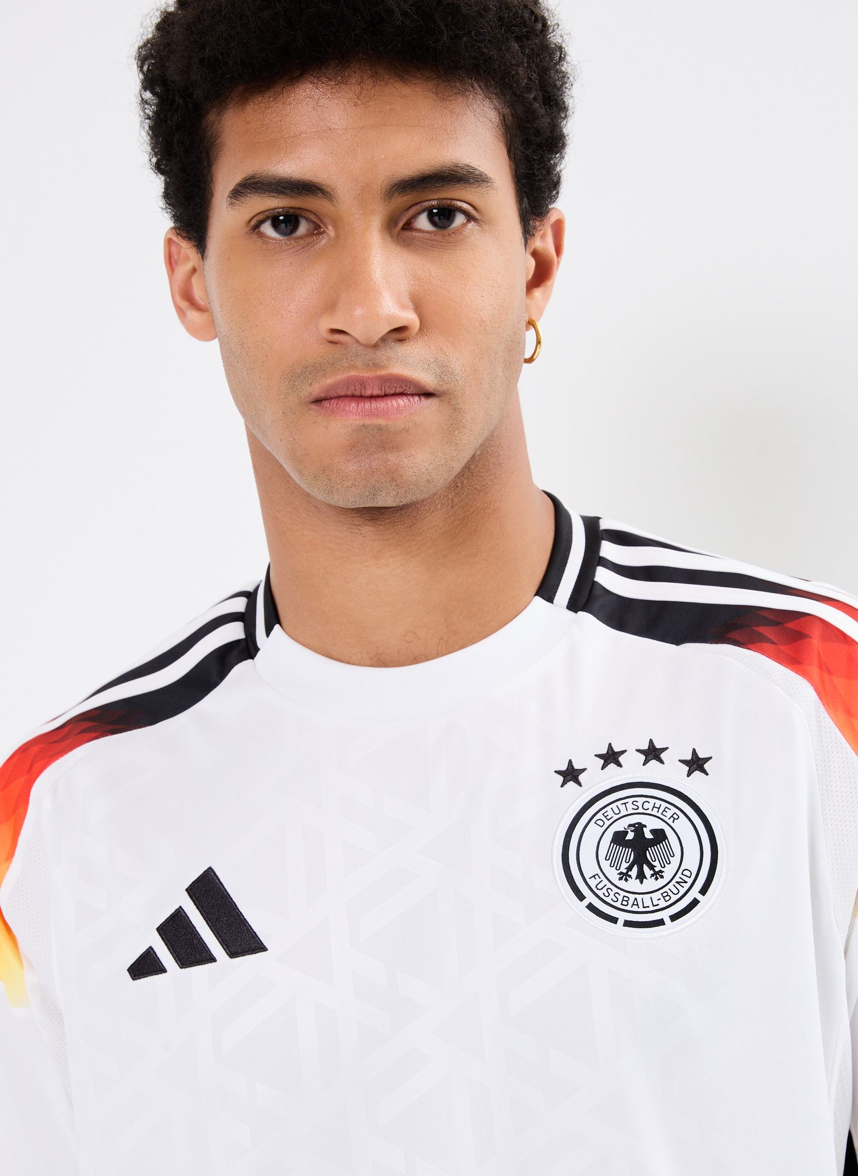 Achat Allemagne 125 ans maillot de football hommes 2025 hommes pas cher