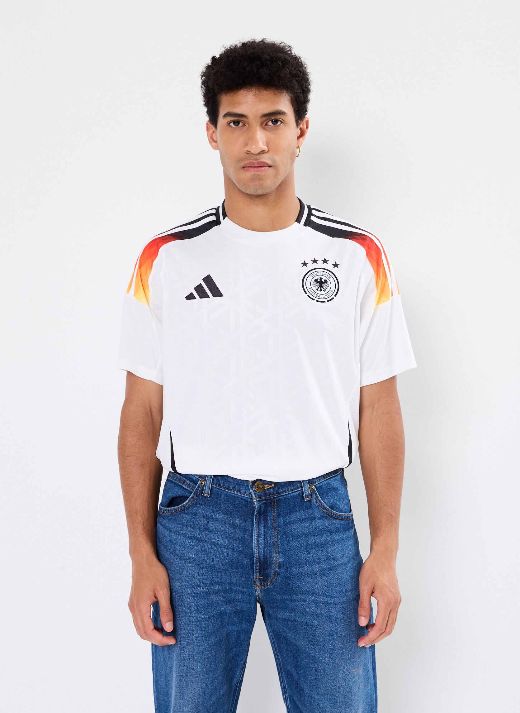 T shirt adidas Dfb h jsy EU - vue 9