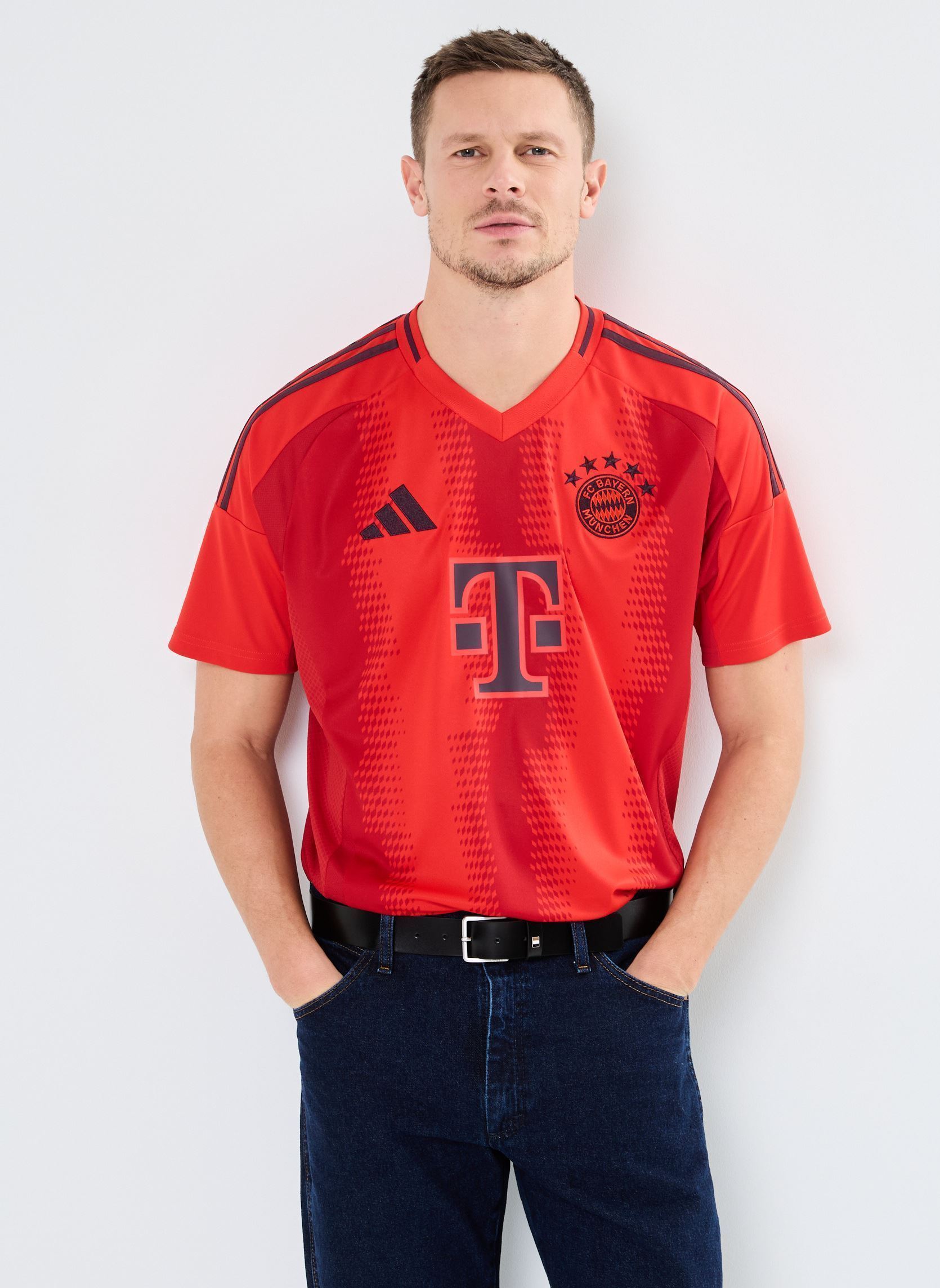 Vêtements adidas sportswear Maillot de foot Bayern Munich FCB H JSY M - Unisexe pour Homme Vêtements adidas sportswear Maillot de foot Bayern Munich FCB H JSY M - Unisexe pour Homme