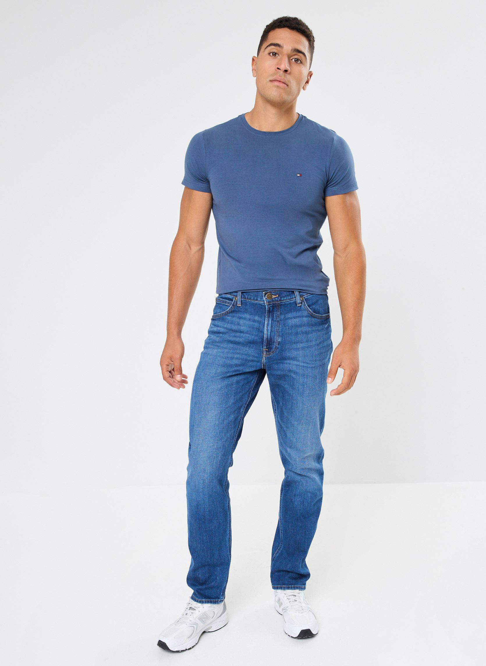 Vaqueros de corte holgado WEST hombre azul Lee Vaqueros de corte holgado WEST hombre azul WORN IN
