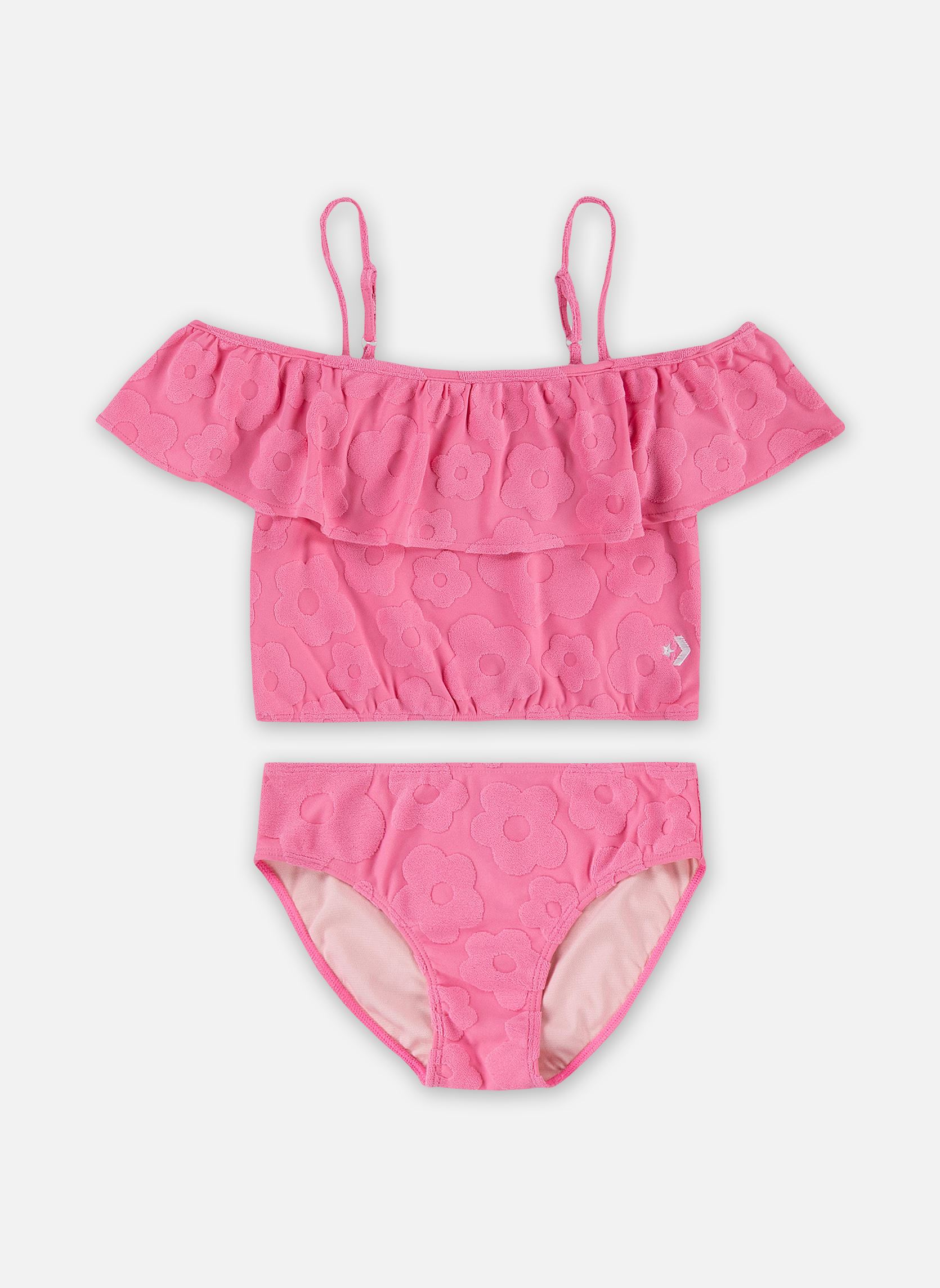 Vêtements Converse Apparel Cnvg 2 Piece Floral Swimsuit pour Accessoires