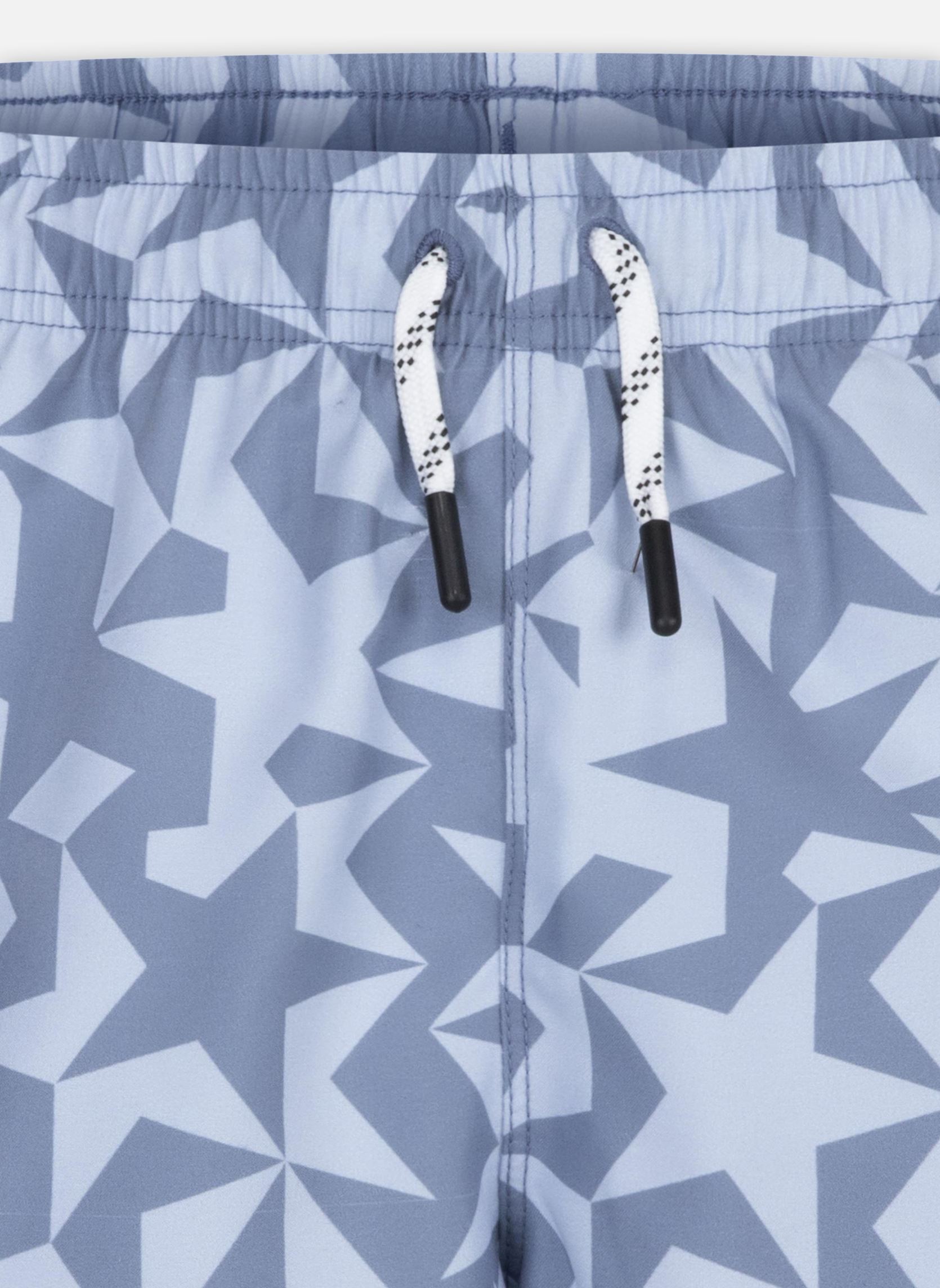 Shorts de bain Cnvb Aop Pull-On Swim Trunk garçon bleu Converse Apparel Shorts de bain Cnvb Aop Pull-On Swim Trunk garçon bleu CLOUDY DAZE