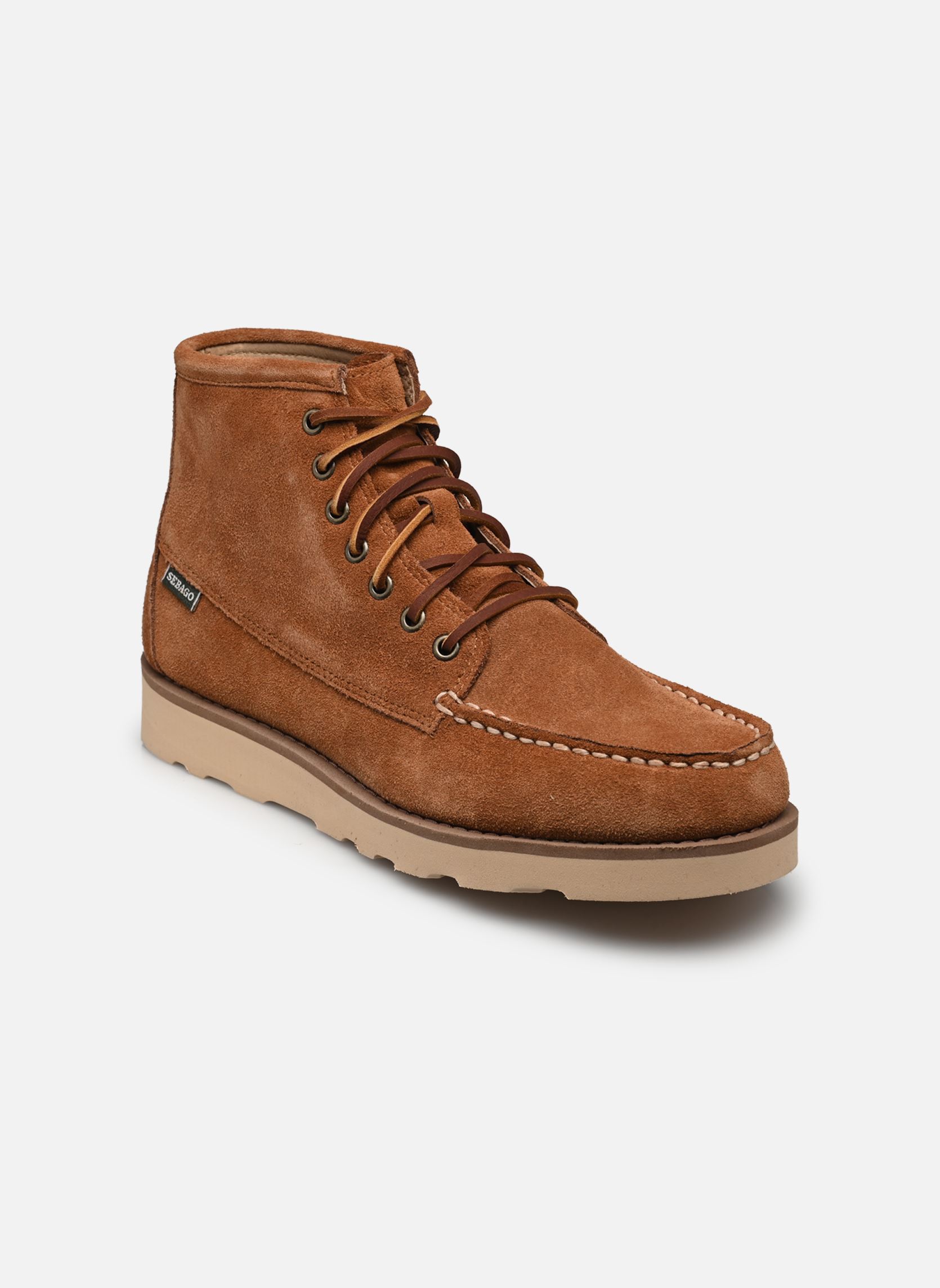 Baskets montantes TALA MID SUEDE homme marron Sebago Baskets montantes TALA MID SUEDE homme marron FOX MOCHA