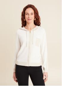 Sweats à capuche MONSWEALUX femme bleu