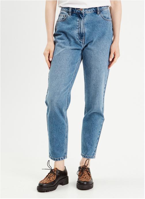 Cache Cache Jeans droit MUMNEW femme bleu