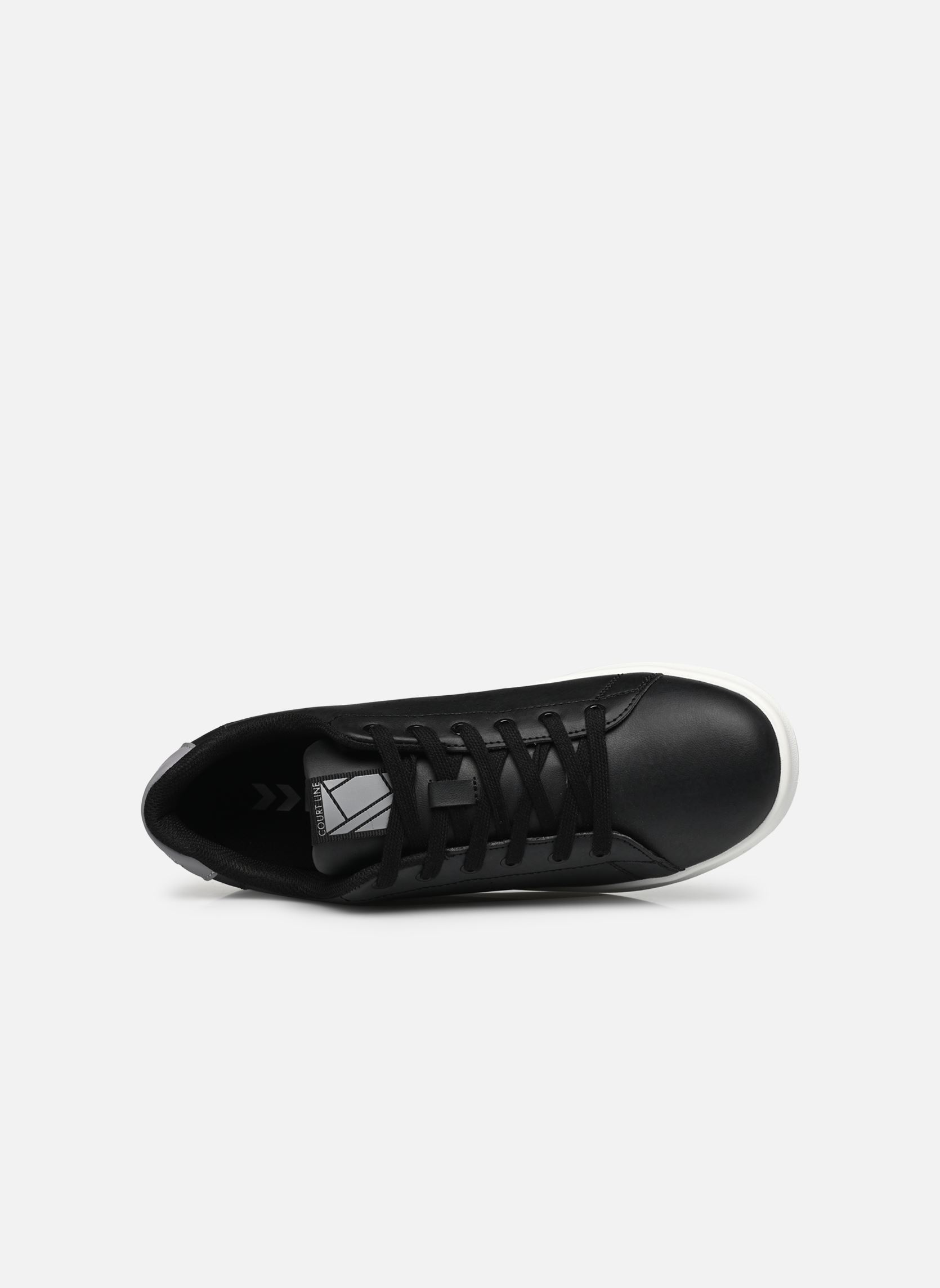 Sneaker COURT LINE herren schwarz Hummel Sneaker COURT LINE herren schwarz BlackAlloy