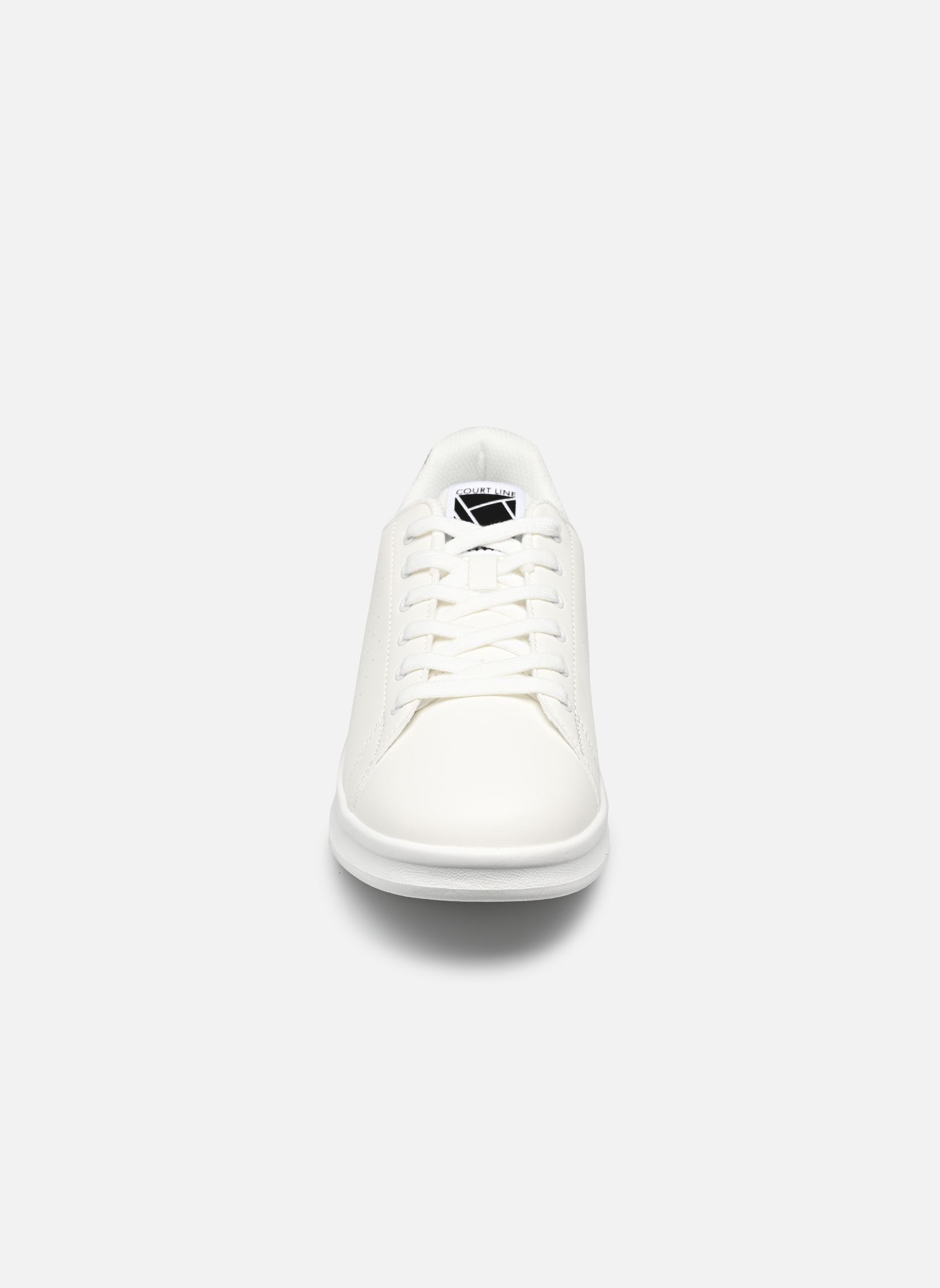 Baskets COURT LINE homme blanc Hummel Baskets COURT LINE homme blanc Whiteblack