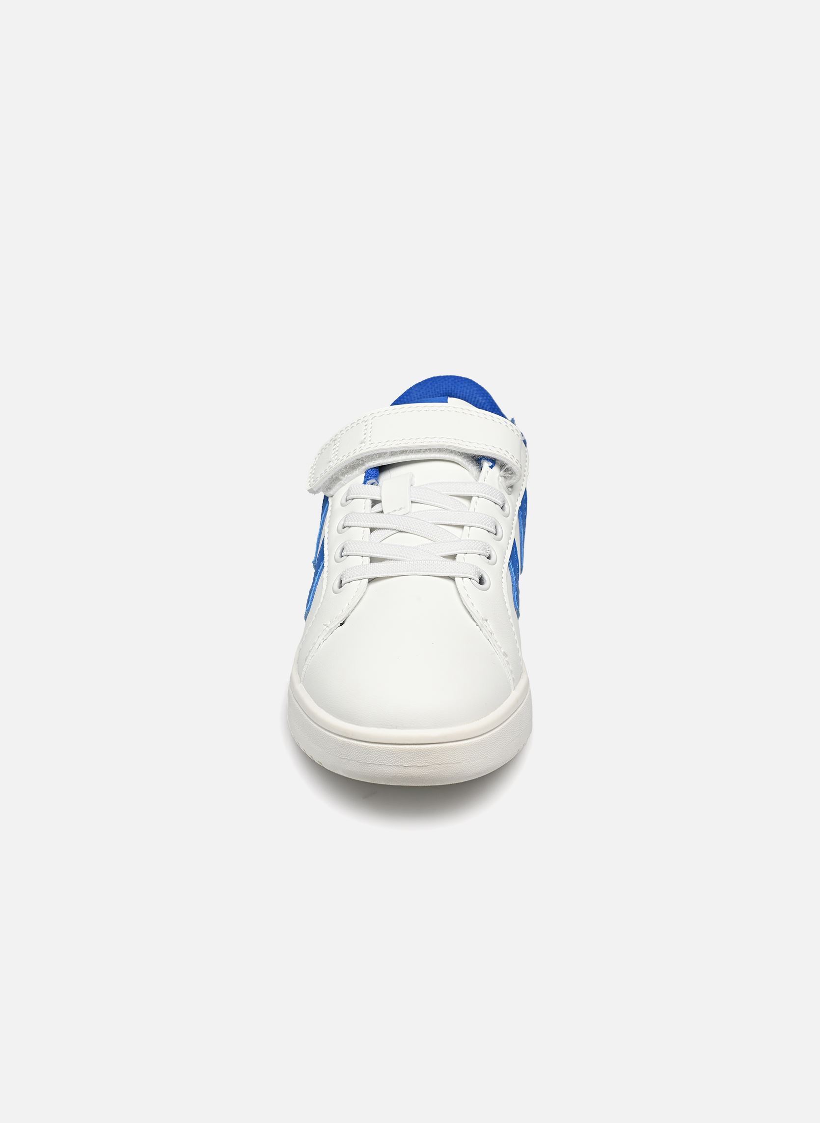 Hummel DERBY COURT LC JR - Sneakers laag - bright white/wit