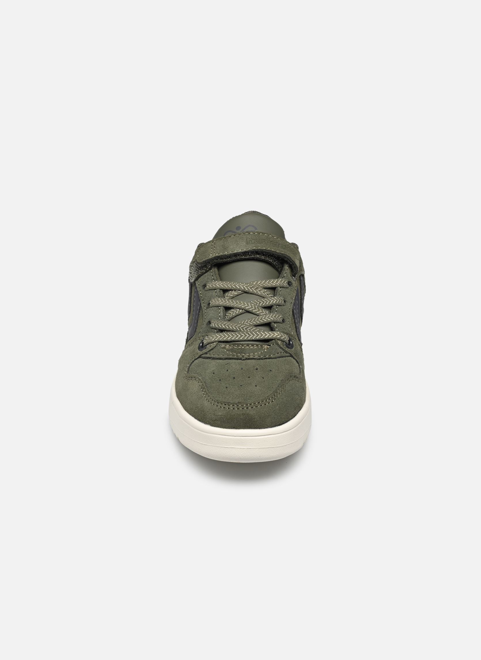 Baskets ST. POWER PLAY SUEDE JR garçon vert Hummel Baskets ST. POWER PLAY SUEDE JR garçon vert Dusty Olive