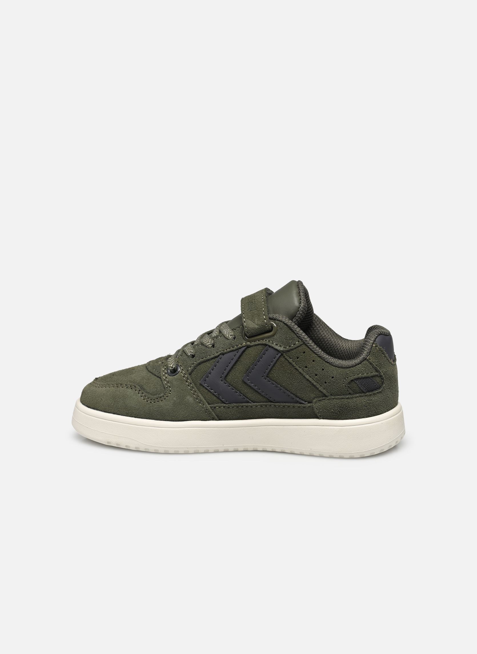 Baskets ST. POWER PLAY SUEDE JR garçon vert Hummel Baskets ST. POWER PLAY SUEDE JR garçon vert Dusty Olive