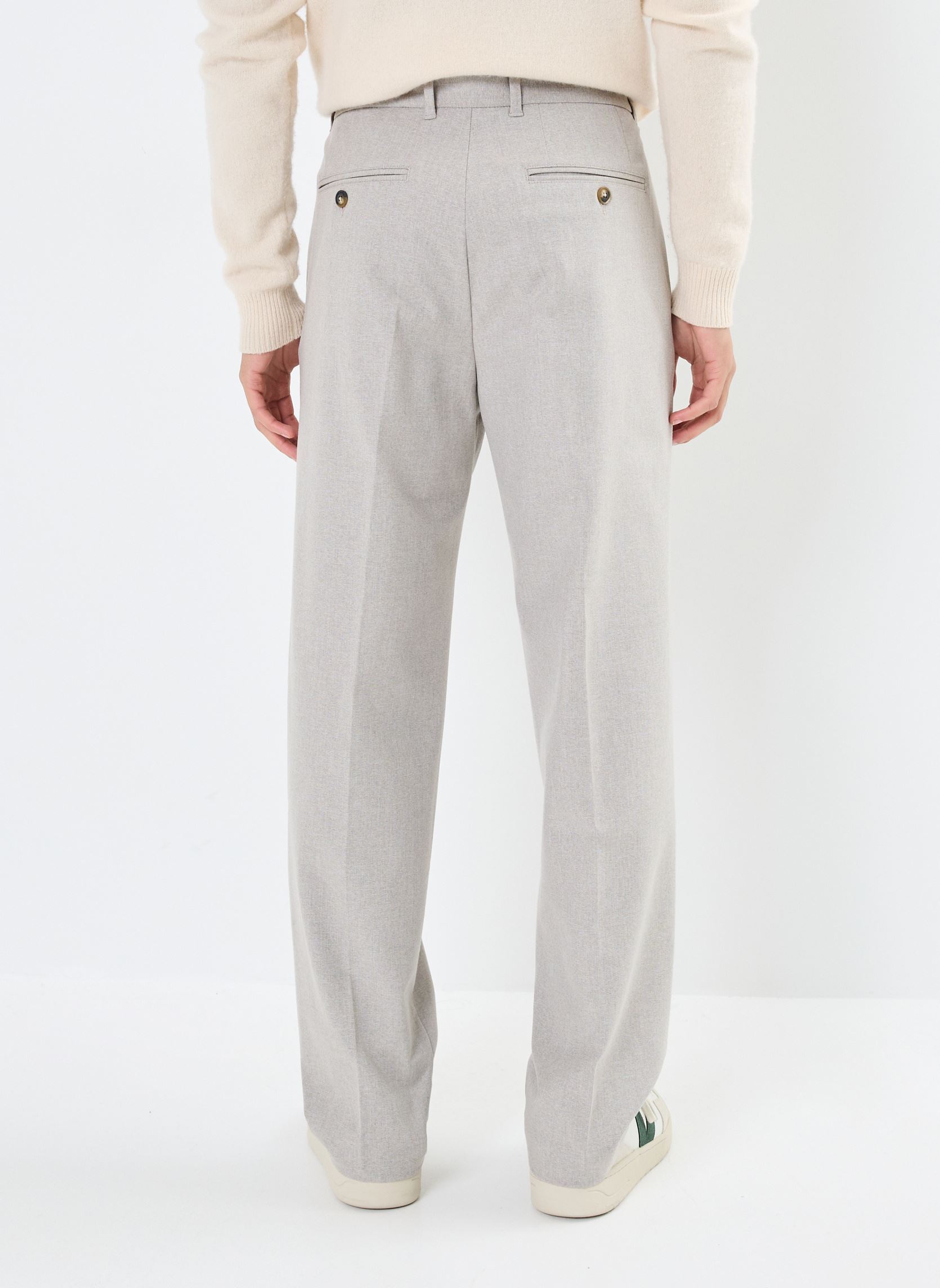 Chino-Hosen PEROBINE herren beige Marvin&Co Chino-Hosen PEROBINE herren beige WHITE PEPPER