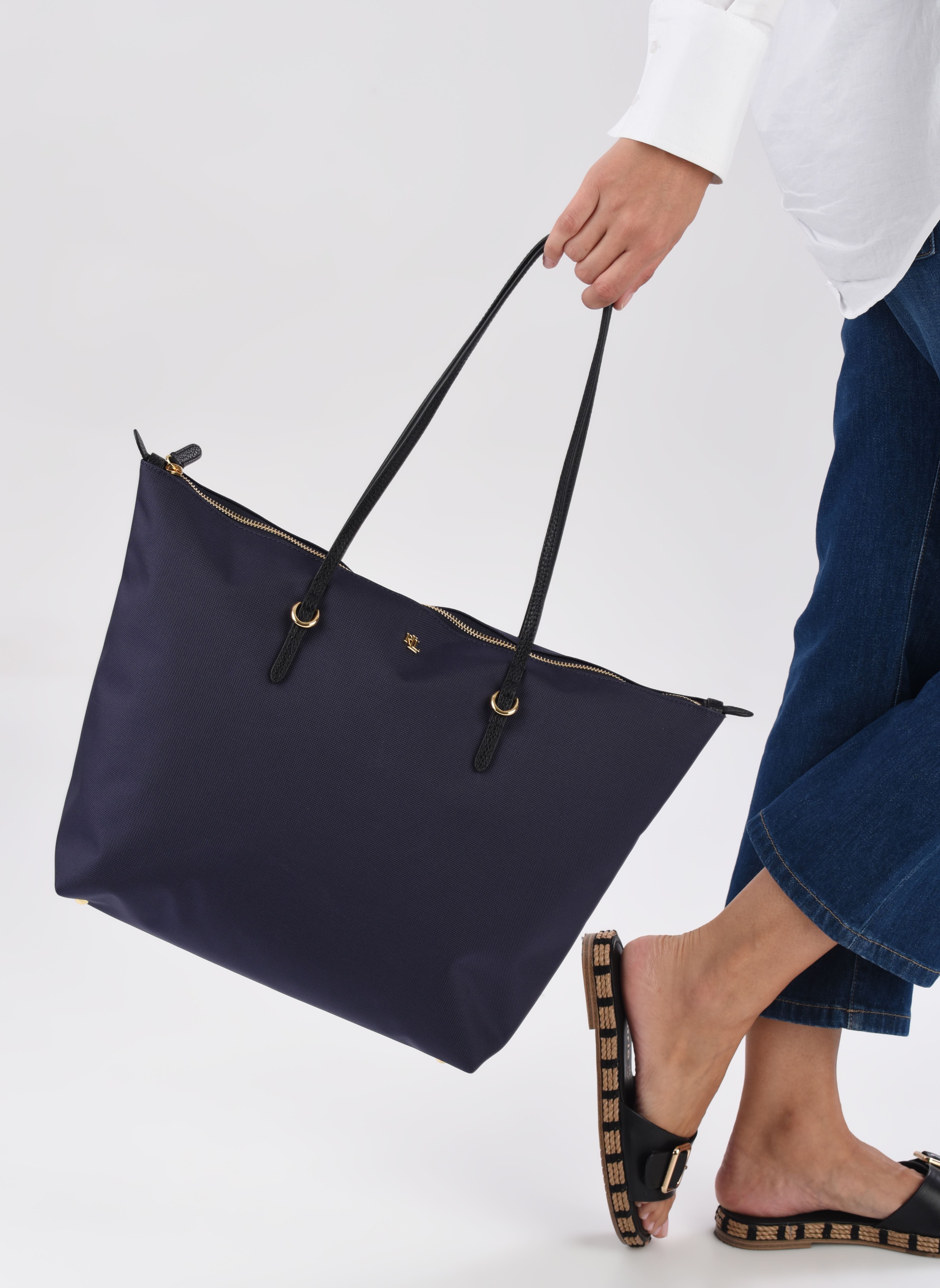 Borsa da spiaggia Keaton 31-Tote-Large donna blu Lauren Ralph Lauren Borsa da spiaggia Keaton 31-Tote-Large donna blu REFINED NAVY