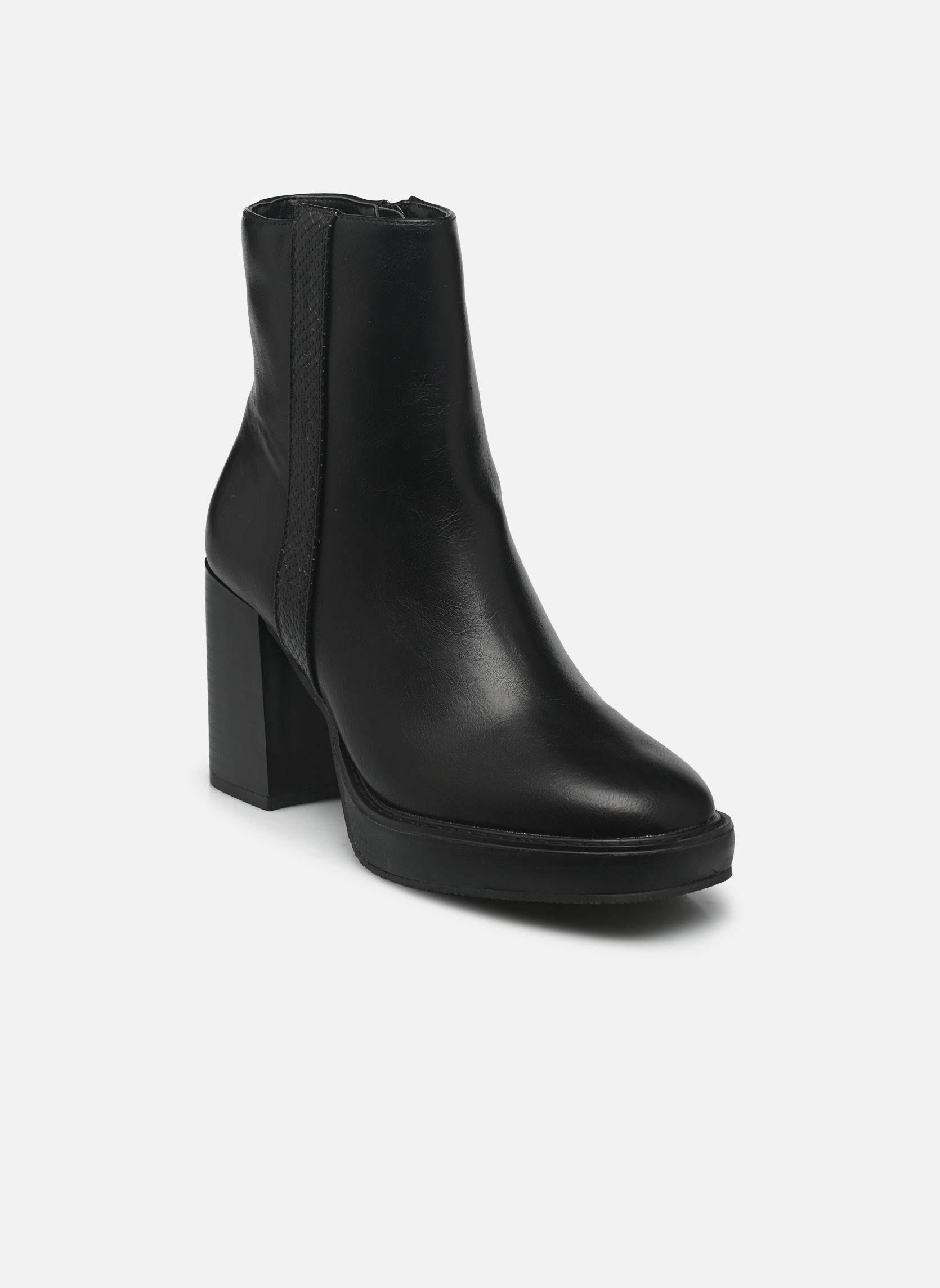 Stiefeletten und Stiefel TDF5103 damen schwarz Divine Factory Stiefeletten und Stiefel TDF5103 damen schwarz Noir