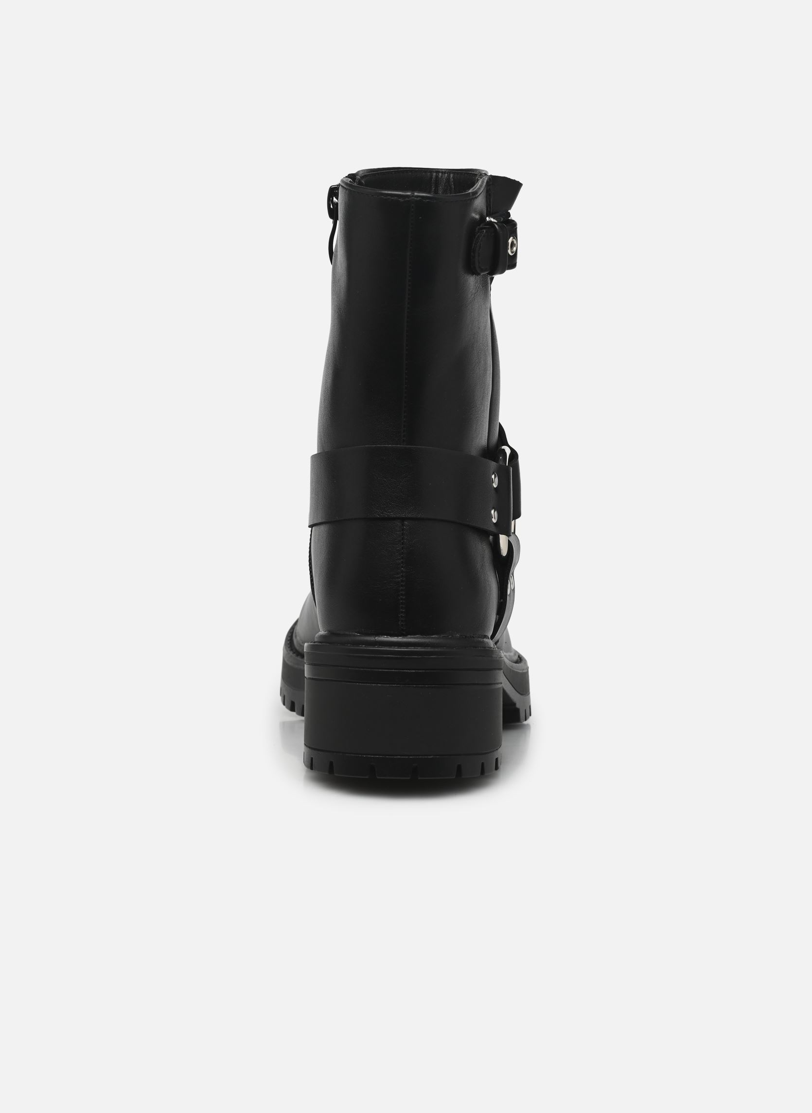 Biker-Stiefeletten TDF5114 damen schwarz Divine Factory Biker-Stiefeletten TDF5114 damen schwarz Noir
