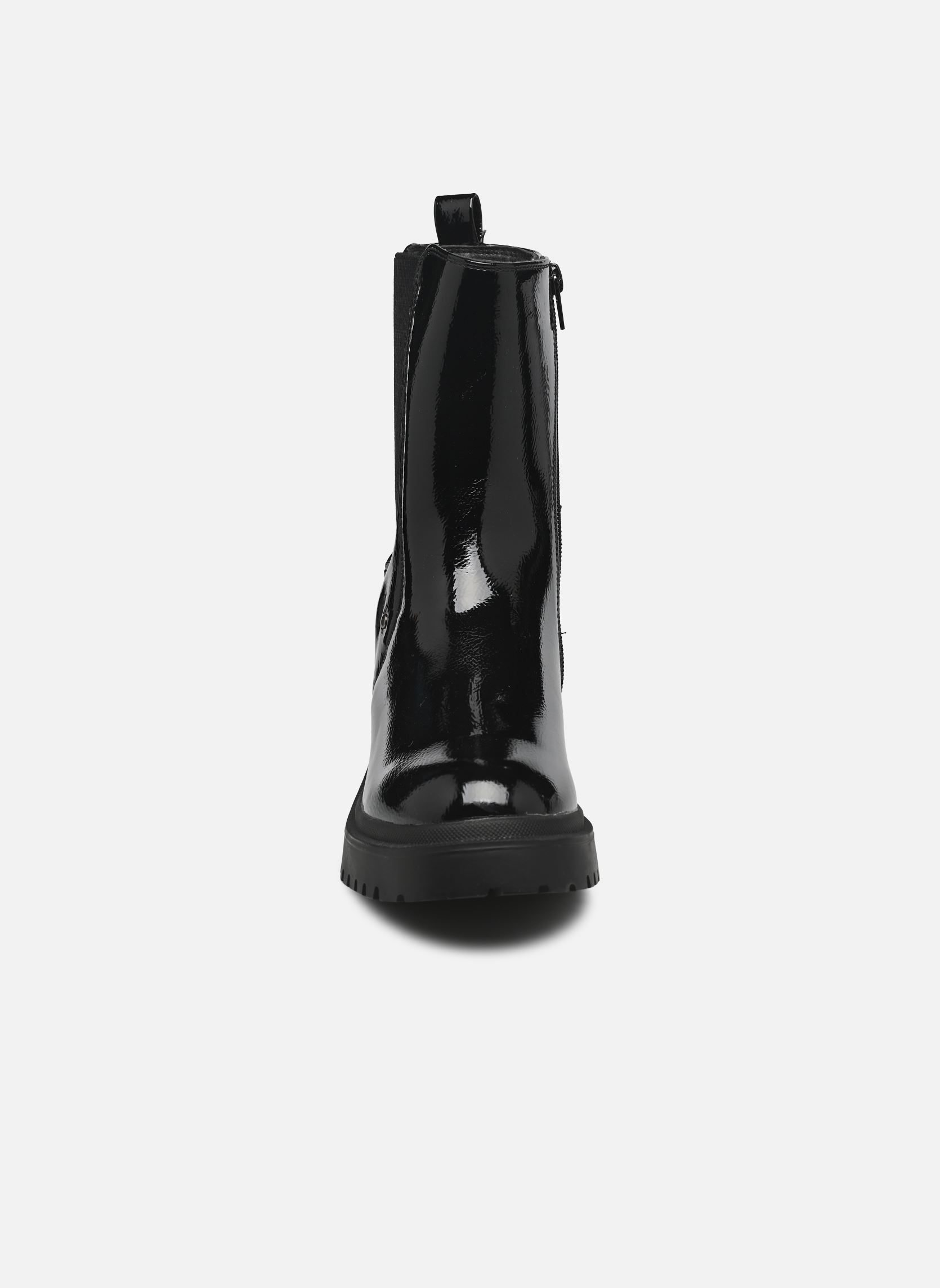 Enkellaarzen en boots QL4937 dames zwart Divine Factory Enkellaarzen en boots QL4937 dames zwart Noir