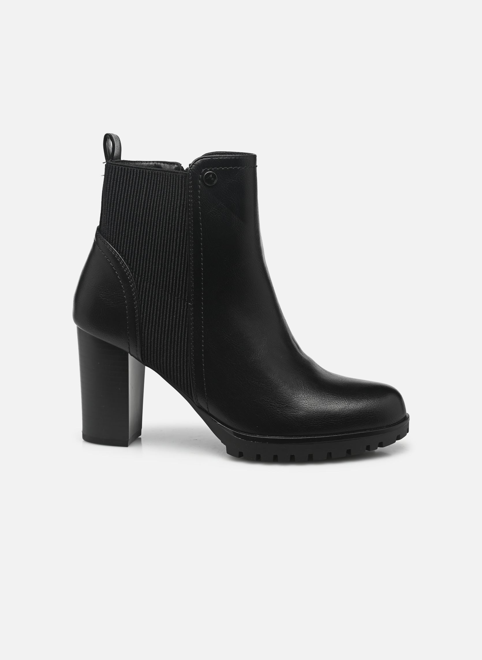 Enkellaarzen en boots TDF5108 dames zwart Divine Factory Enkellaarzen en boots TDF5108 dames zwart Noir