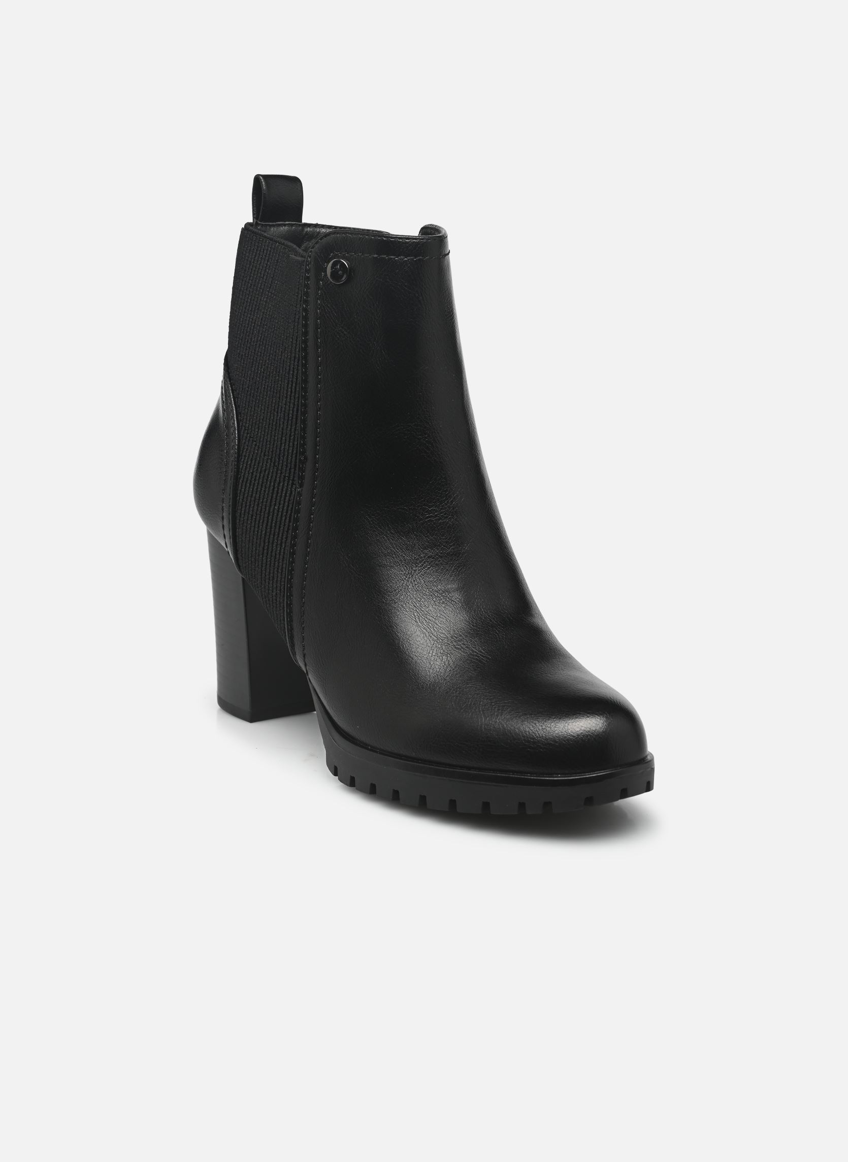 Enkellaarzen en boots TDF5108 dames zwart Divine Factory Enkellaarzen en boots TDF5108 dames zwart Noir